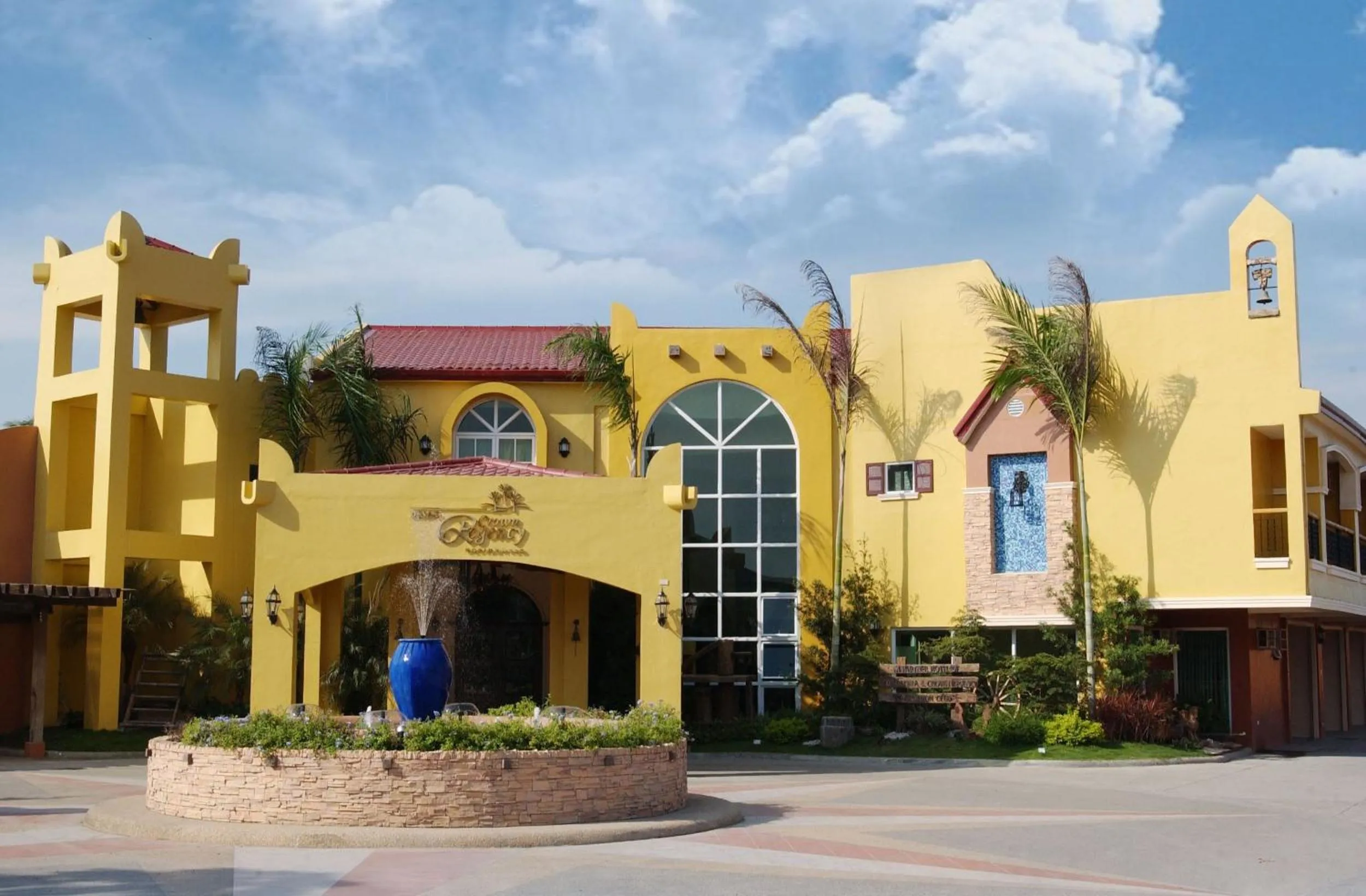 Facade/entrance in Crown Regency Residences Davao