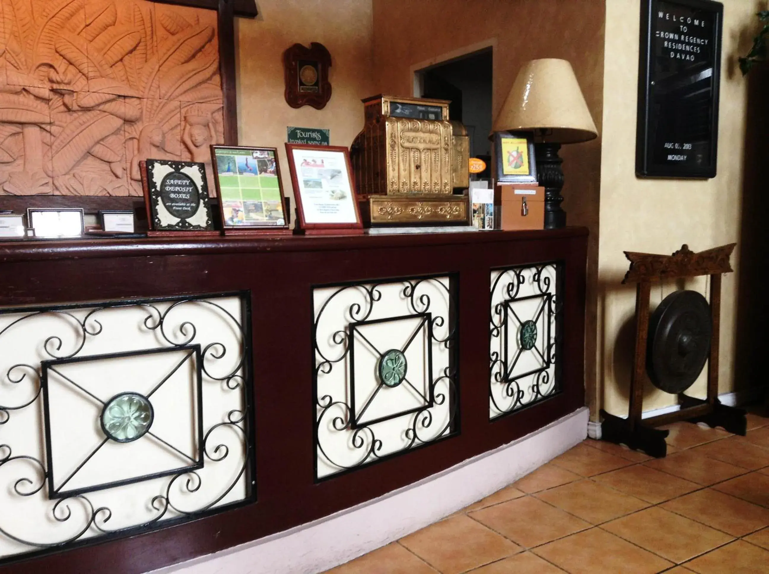 Lobby or reception in Crown Regency Residences Davao Lobby or reception in Crown Regency Residences Davao
