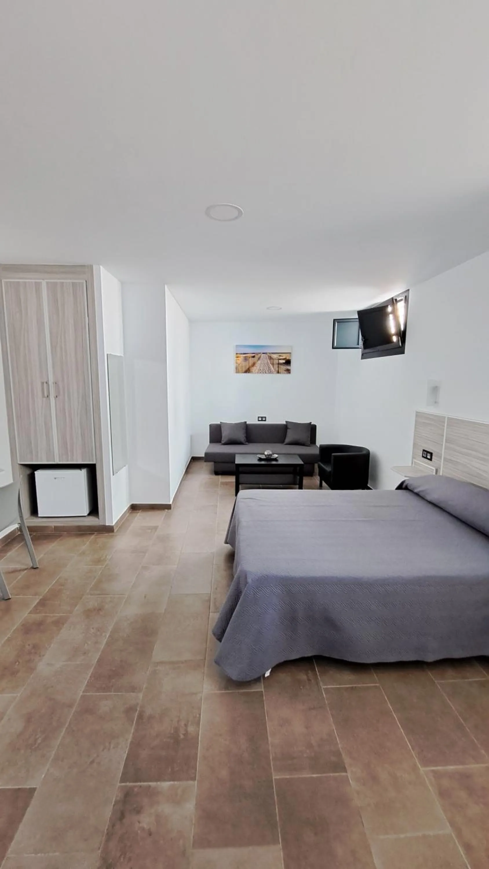 Bed in Hostal Maria Jose