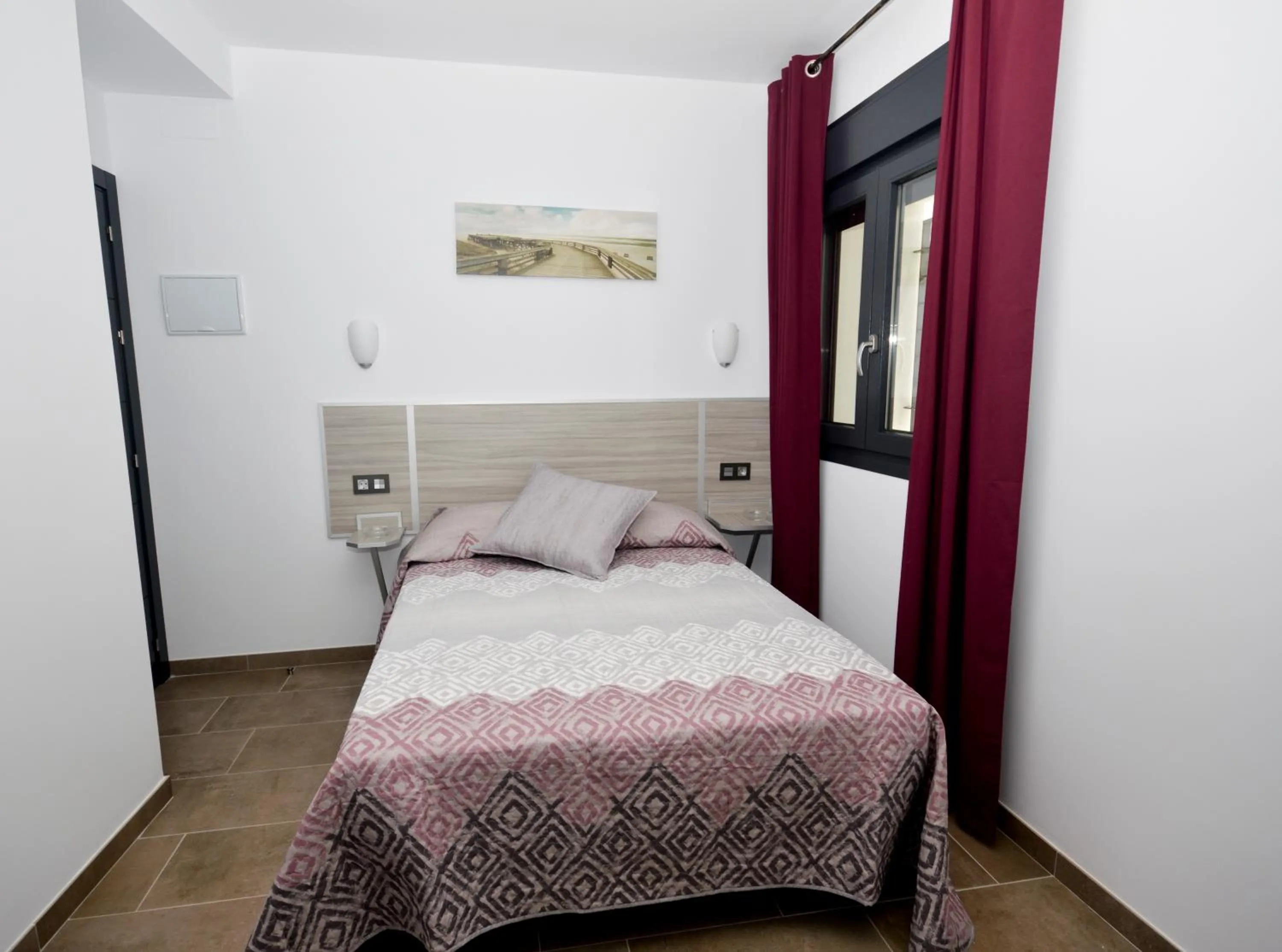 Bed in Hostal Maria Jose