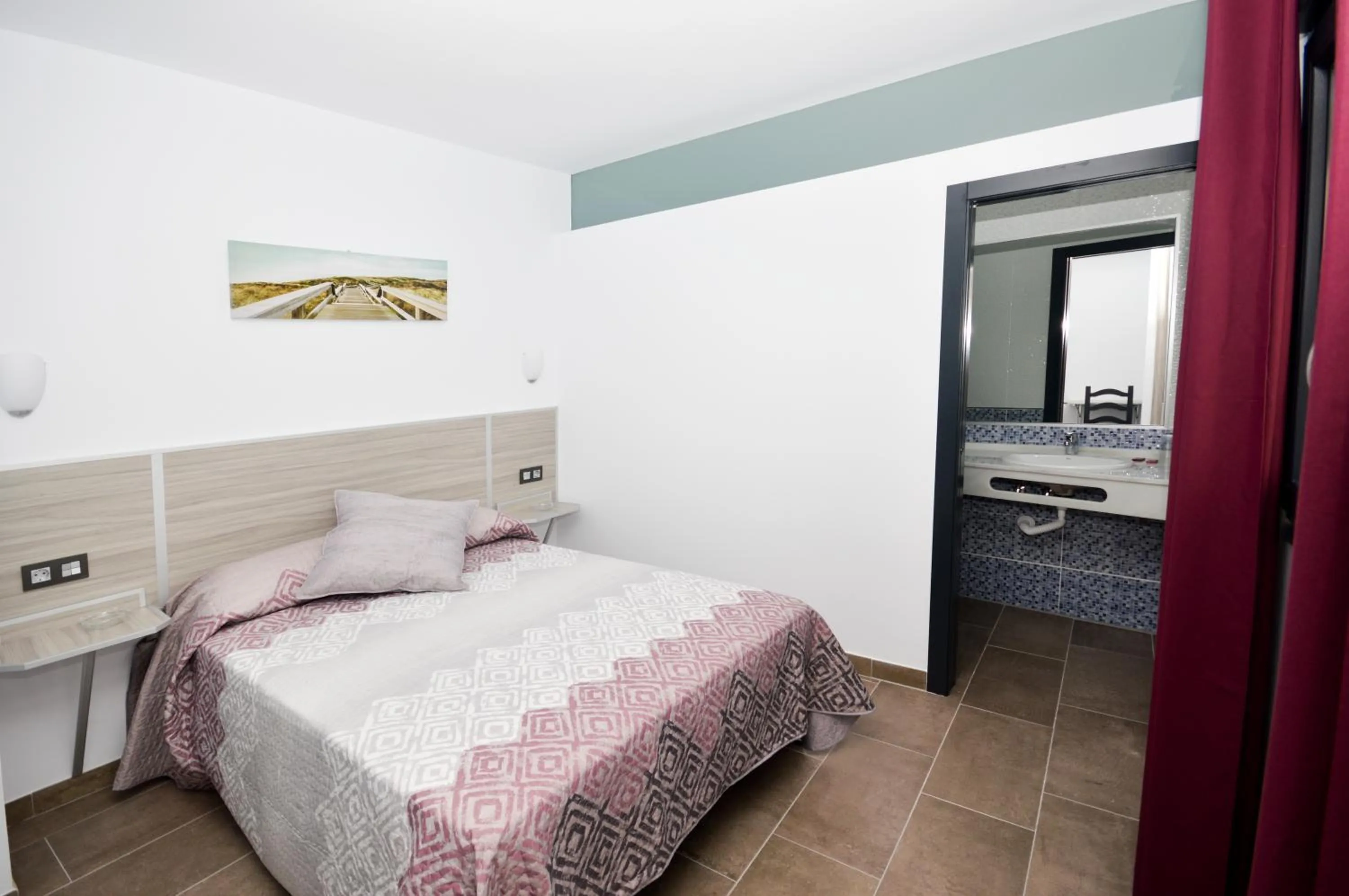 Bed in Hostal Maria Jose