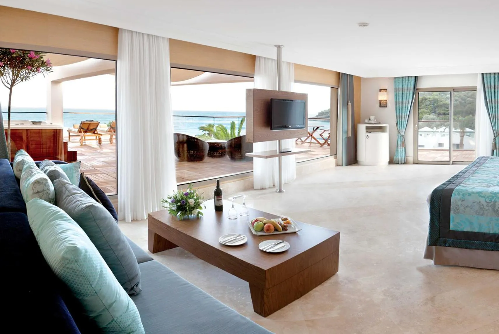 Living room in Paloma Pasha