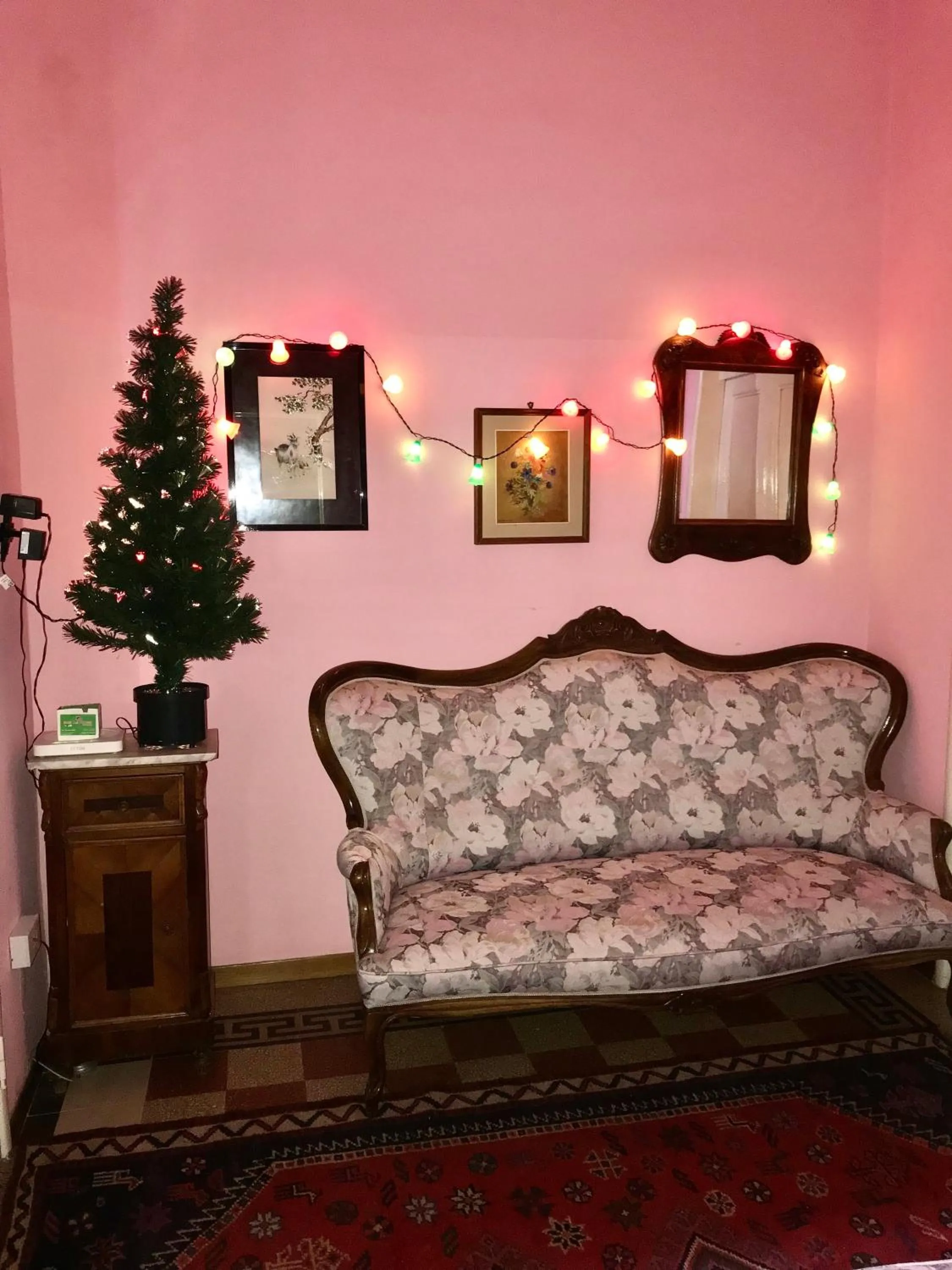 Living room in Affittacamere LA MUSA