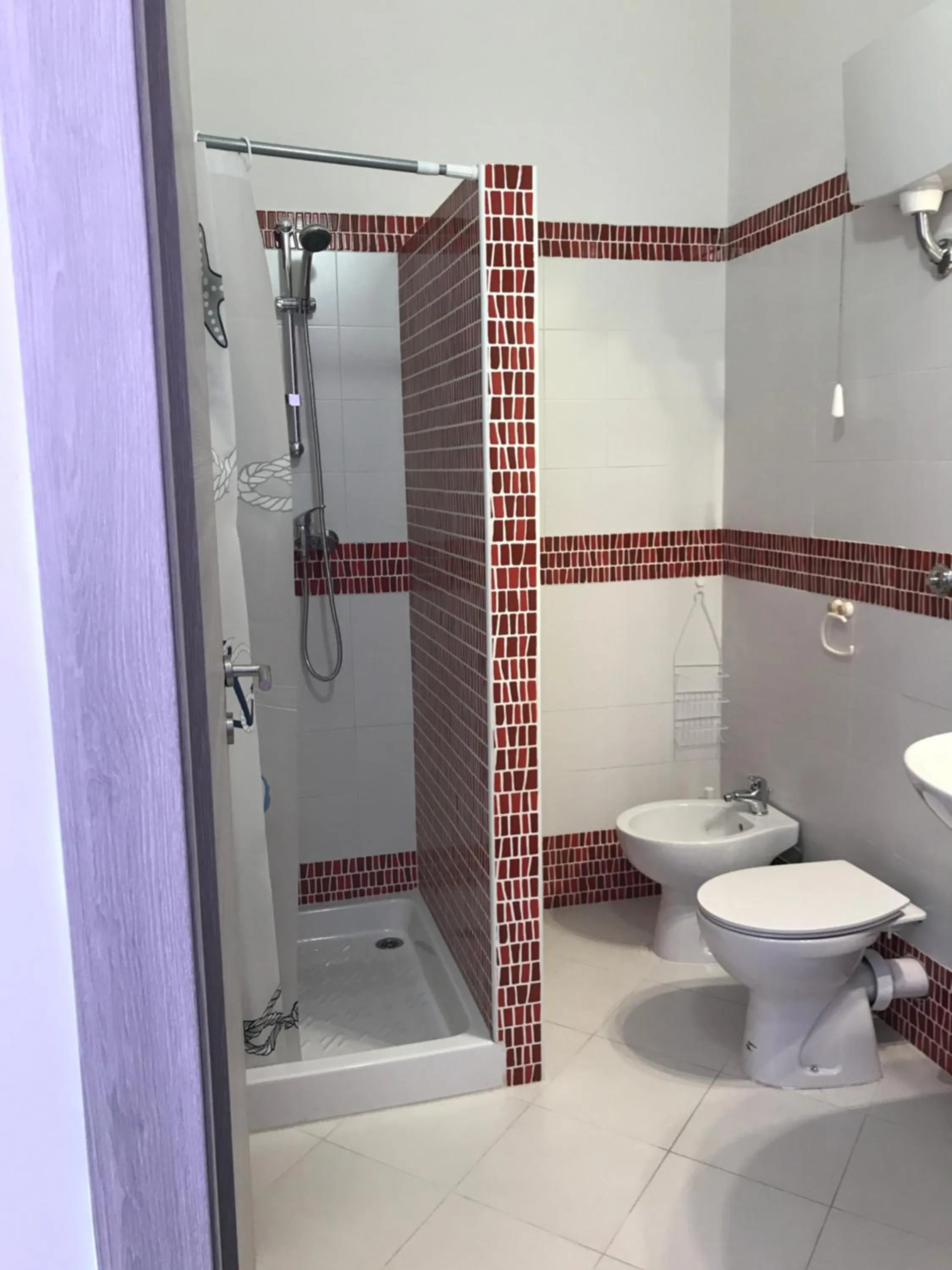 Shower in Affittacamere LA MUSA