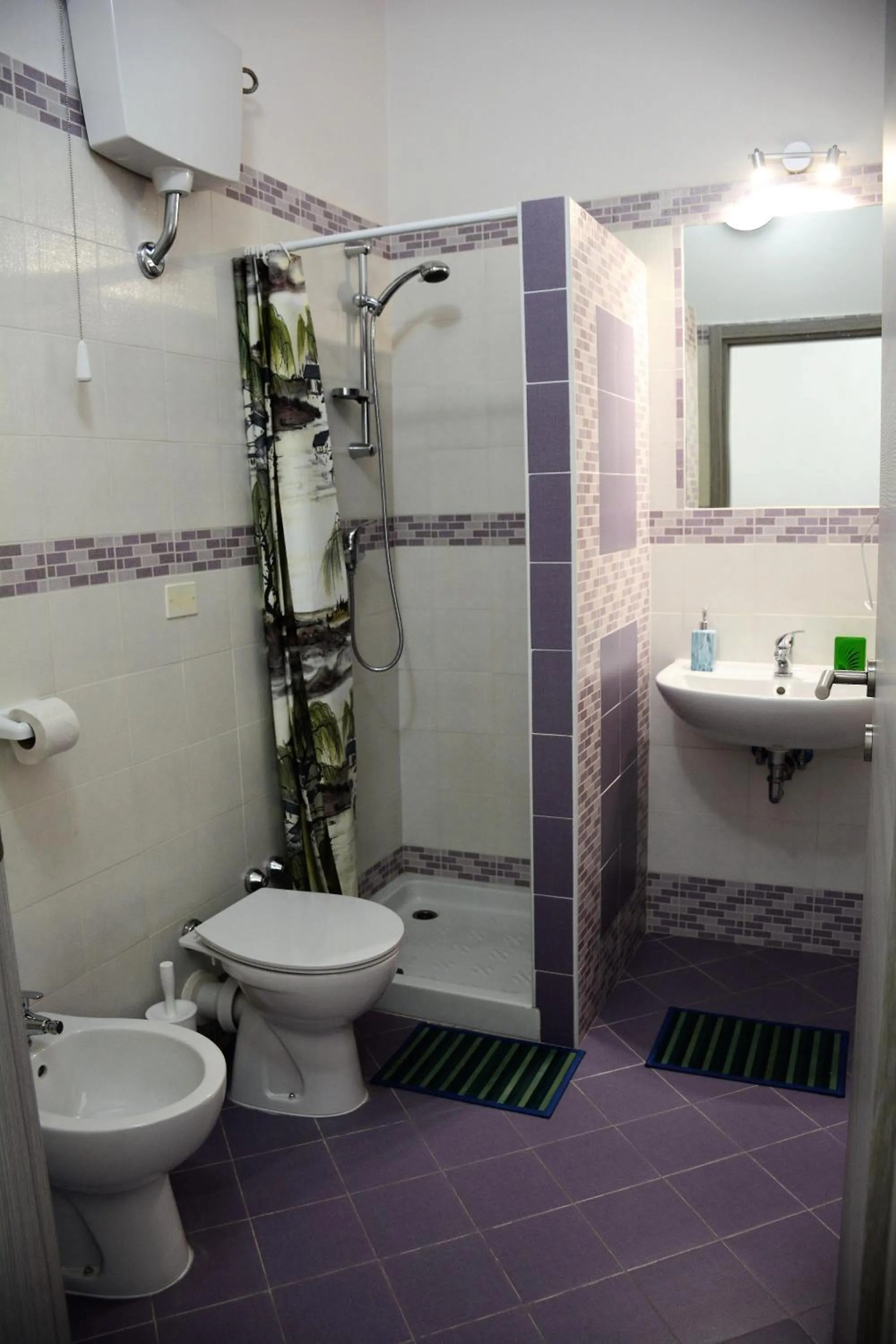 Shower in Affittacamere LA MUSA