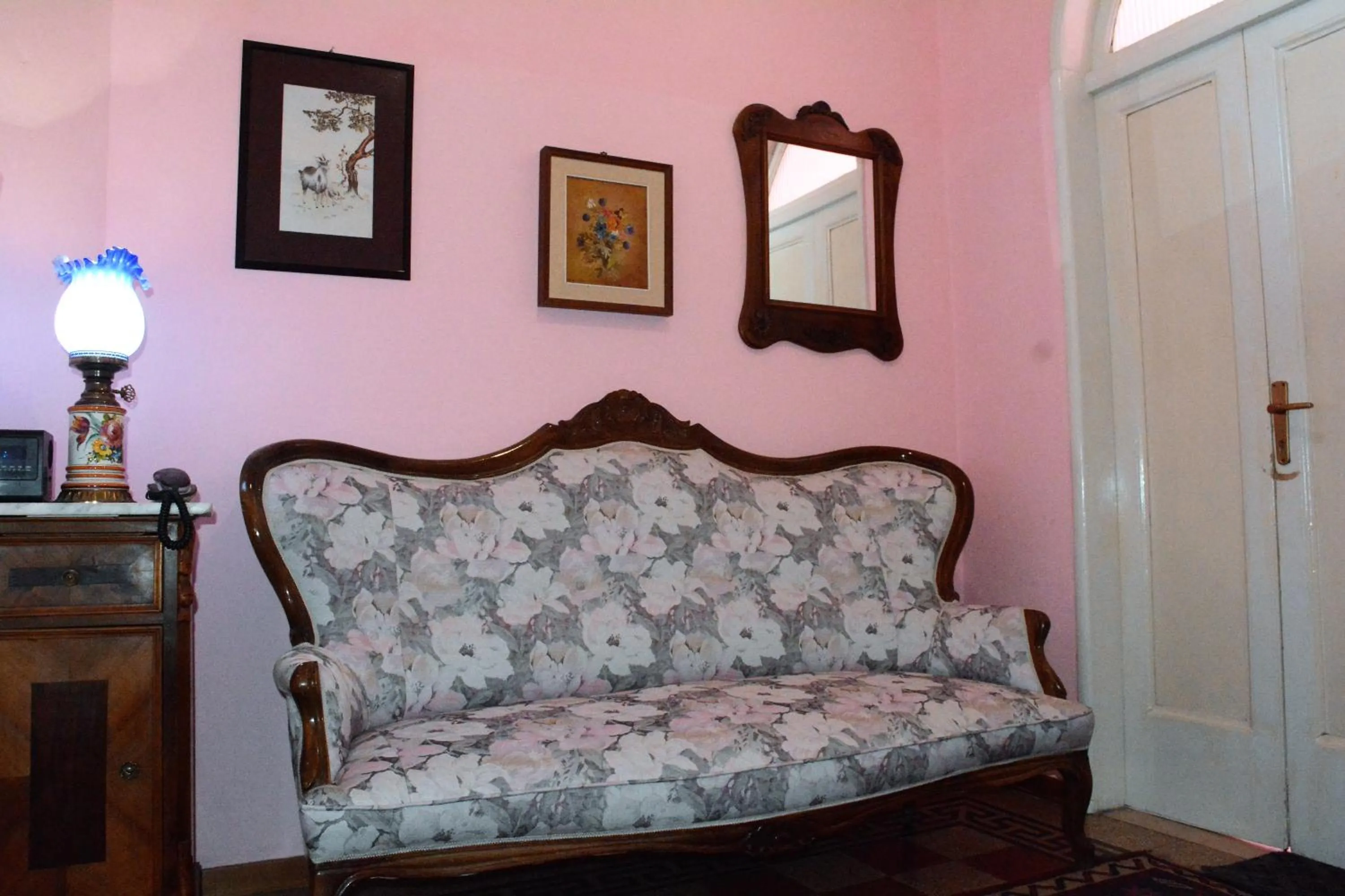 Living room in Affittacamere LA MUSA