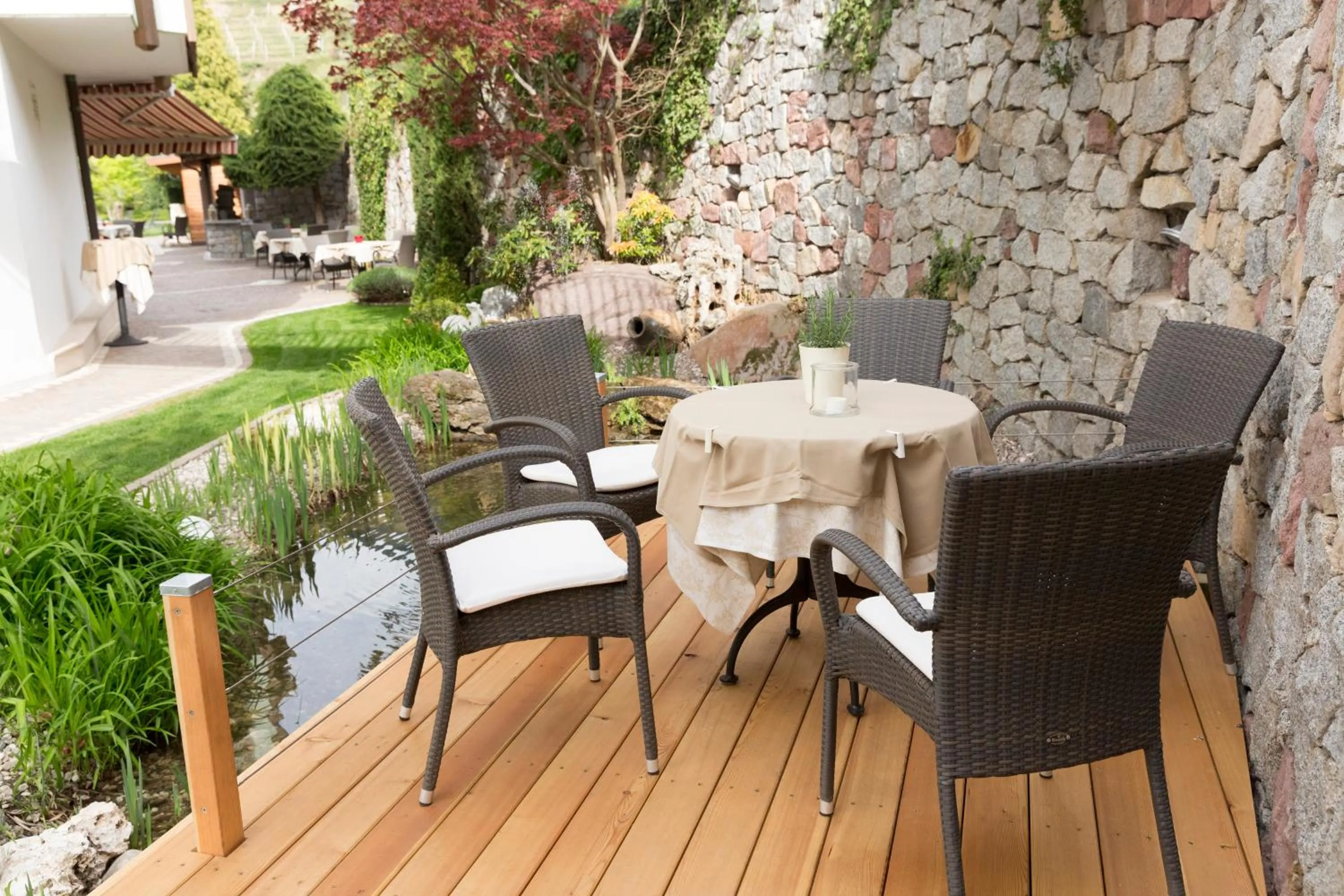 Garden in Hotel Burggräflerhof