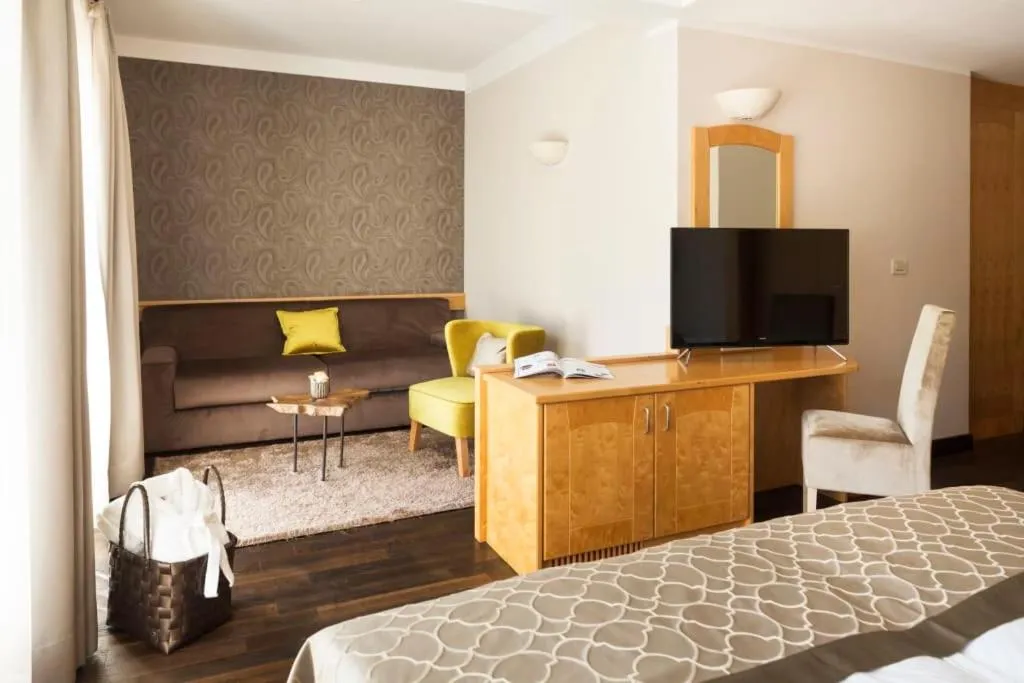 Bed in Hotel Burggräflerhof