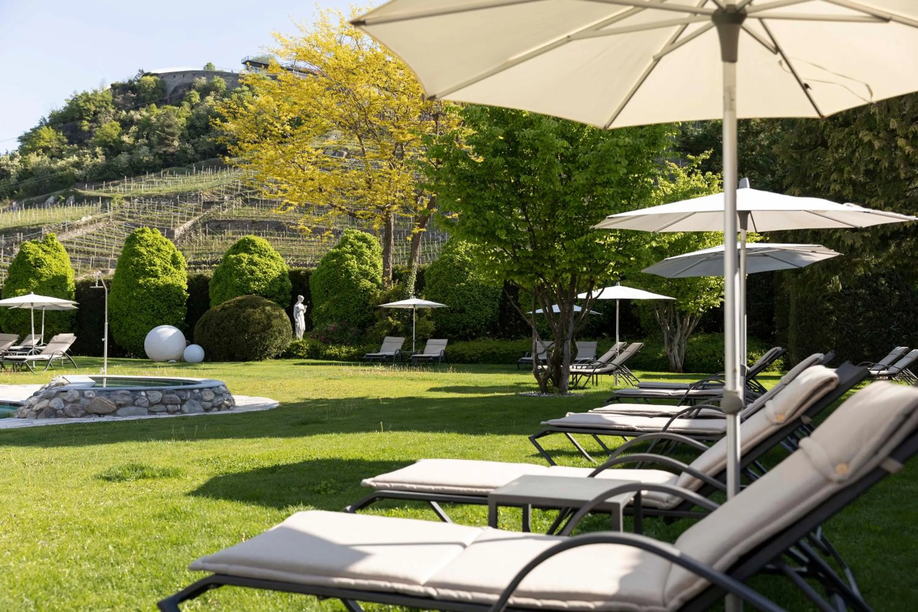 Natural landscape in Hotel Burggräflerhof