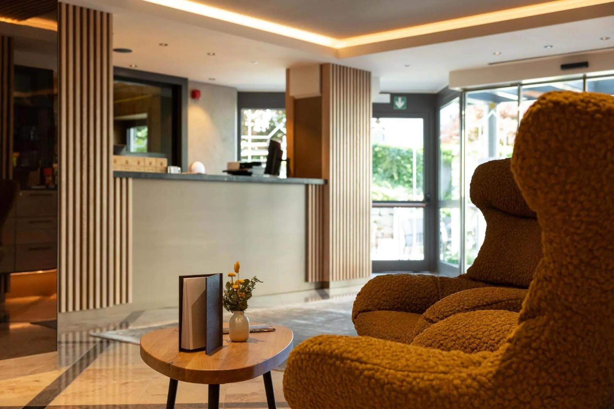 Lobby or reception in Hotel Burggräflerhof