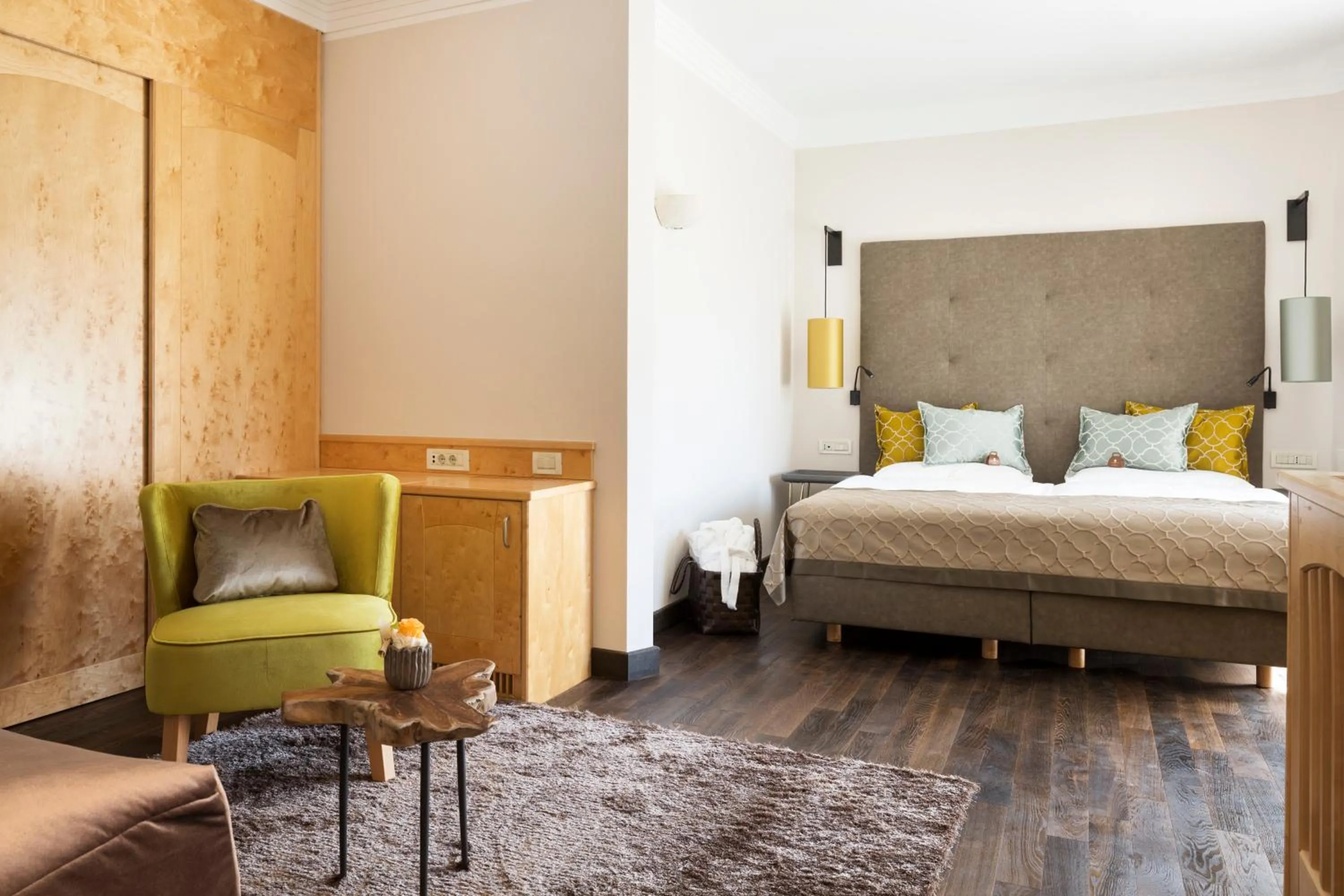 Bed in Hotel Burggräflerhof