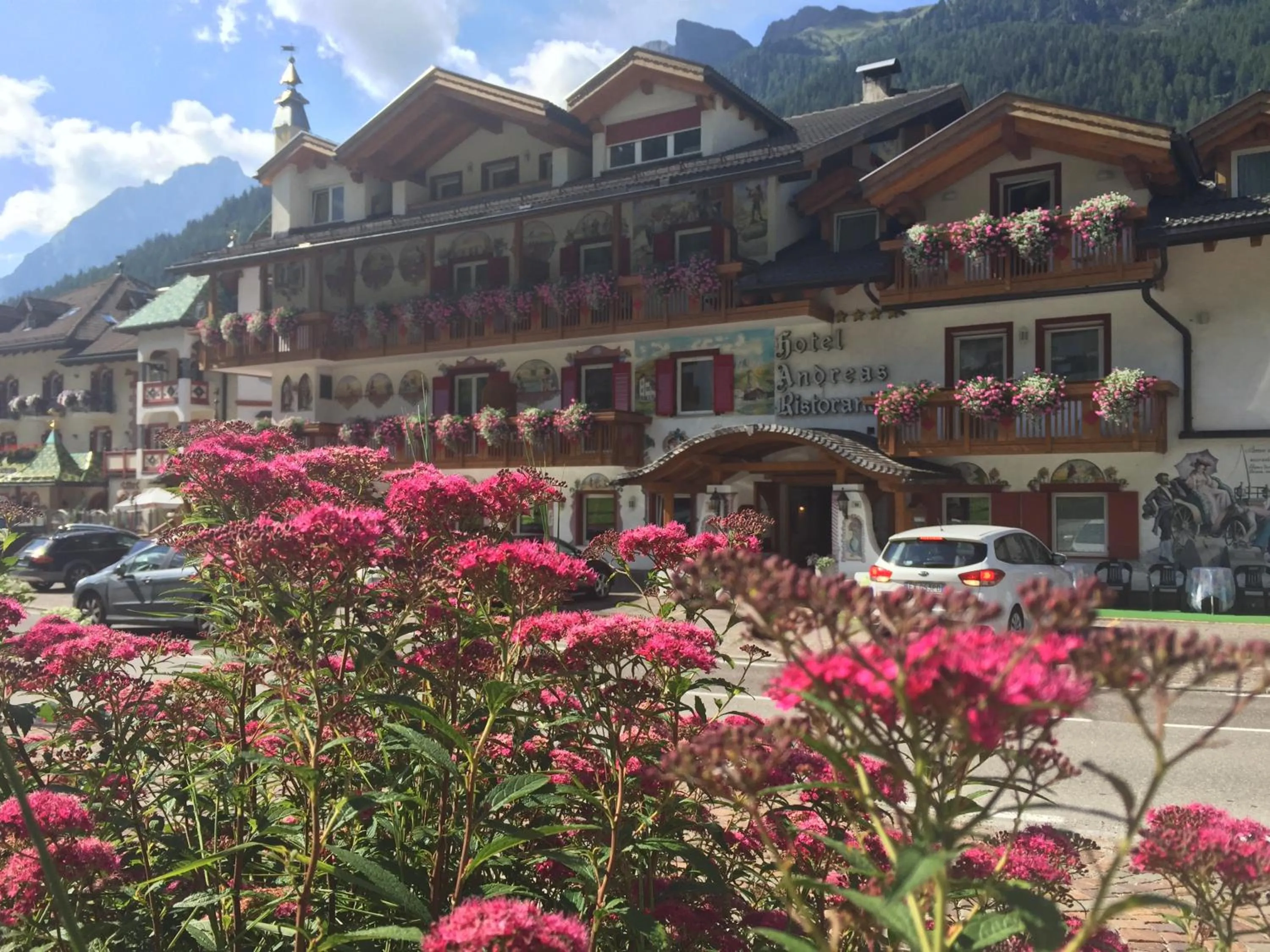 Decorative detail in Hotel B&B Andreas