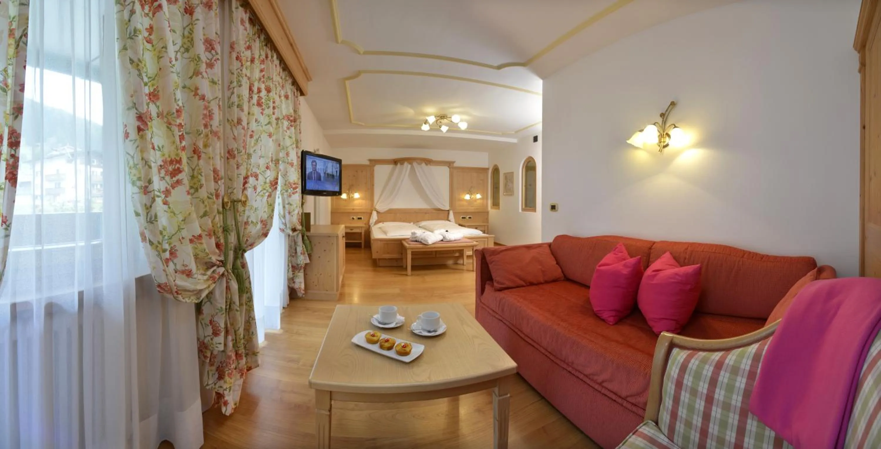 Bed in Hotel B&B Andreas