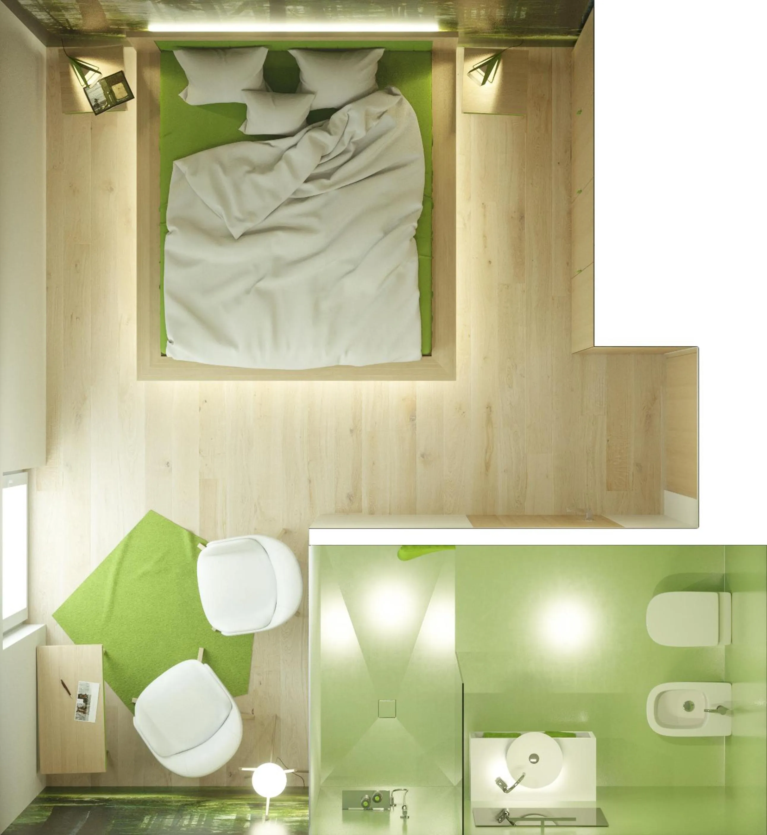 Photo of the whole room in Hotel B&B Andreas