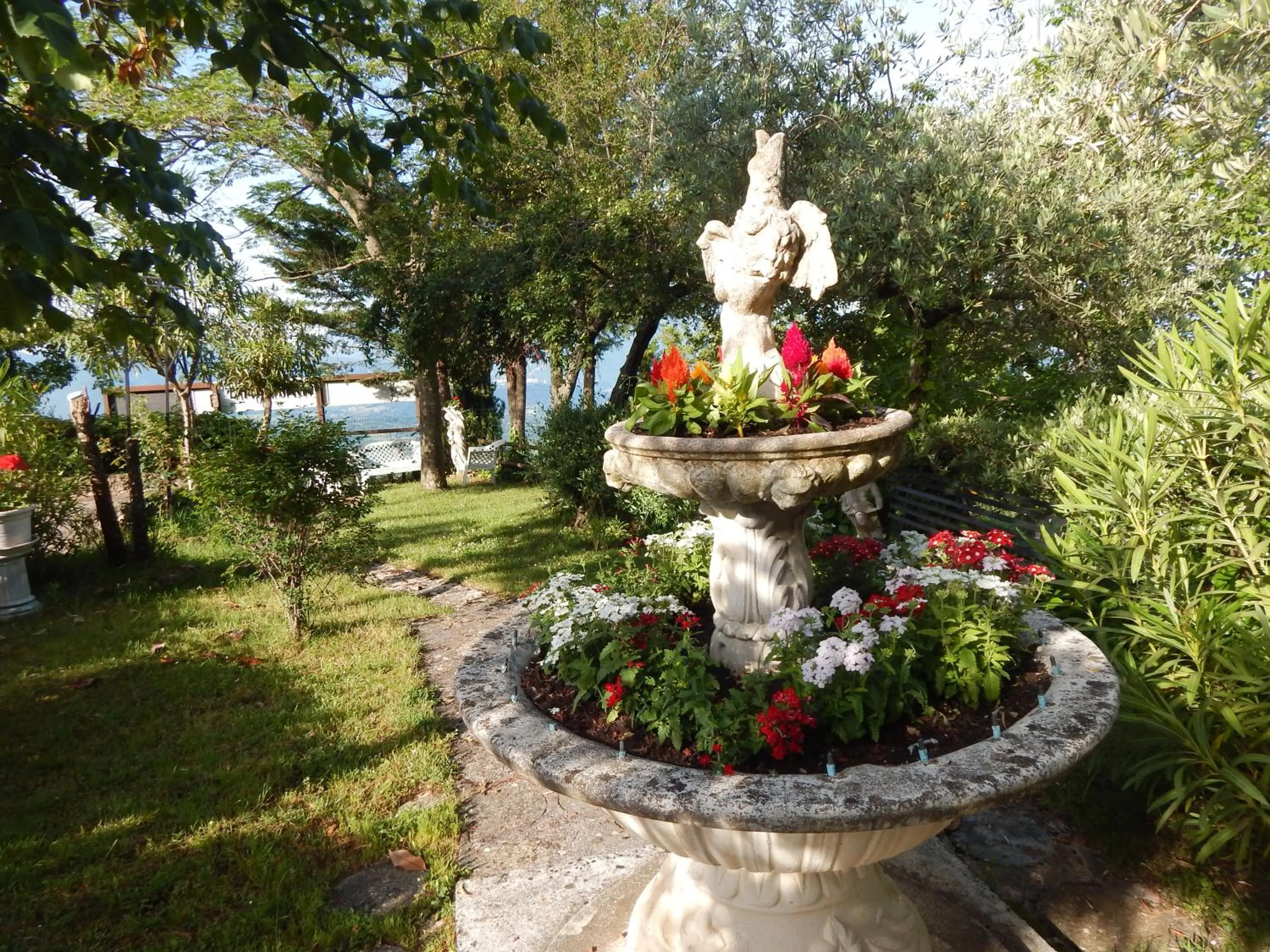 Garden in B&B La Meta