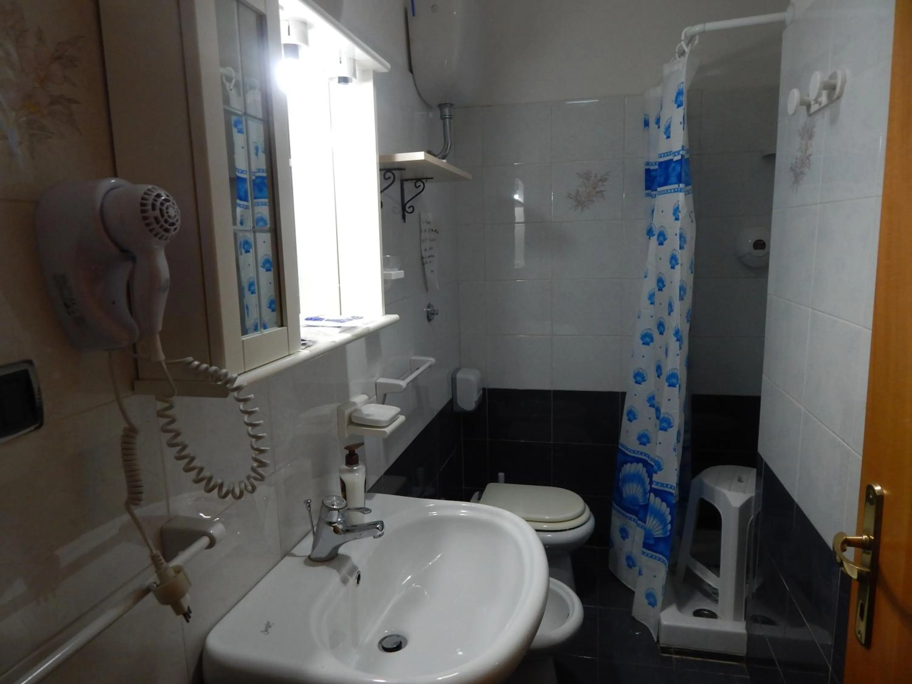 Shower in B&B La Meta