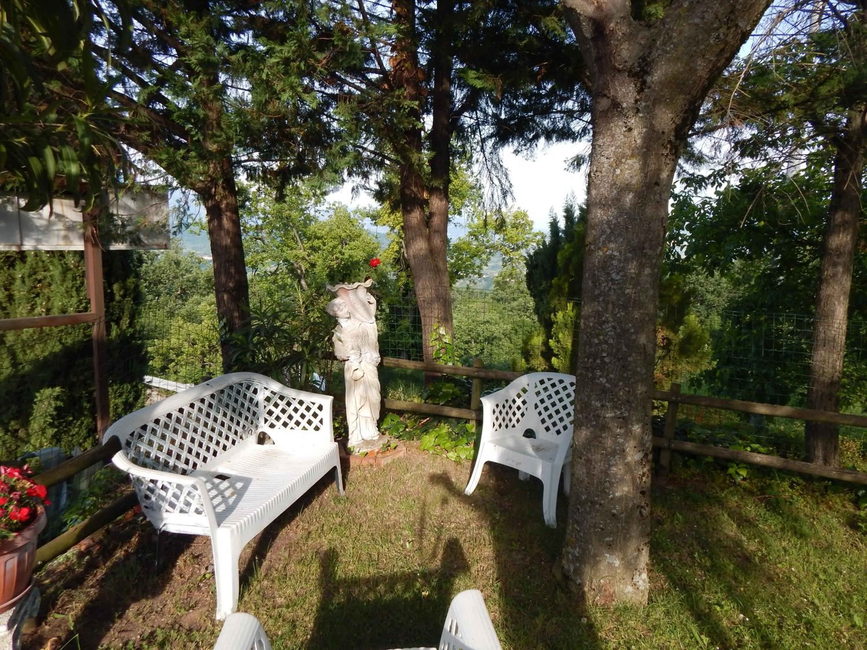 Garden in B&B La Meta