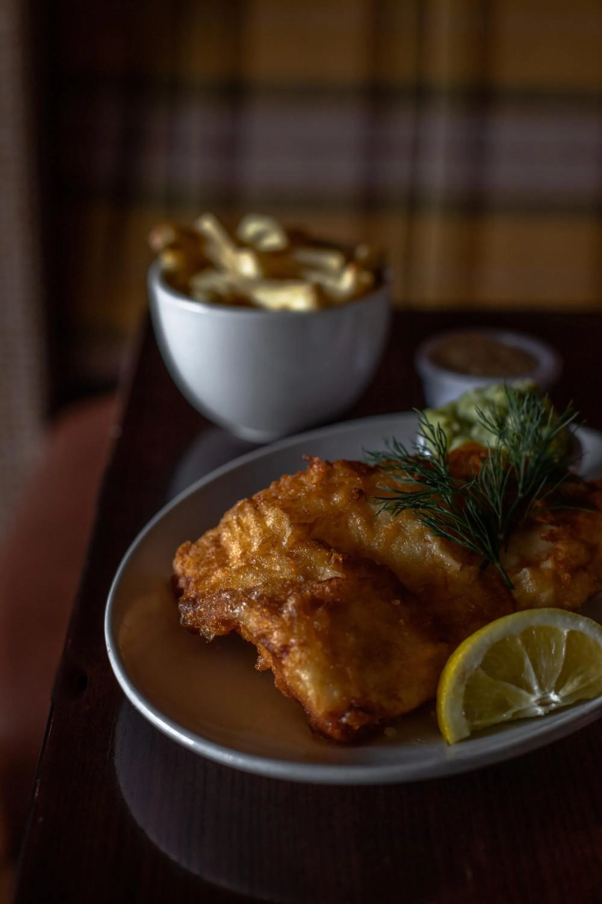 Food close-up in The Horse and Hound Hotel