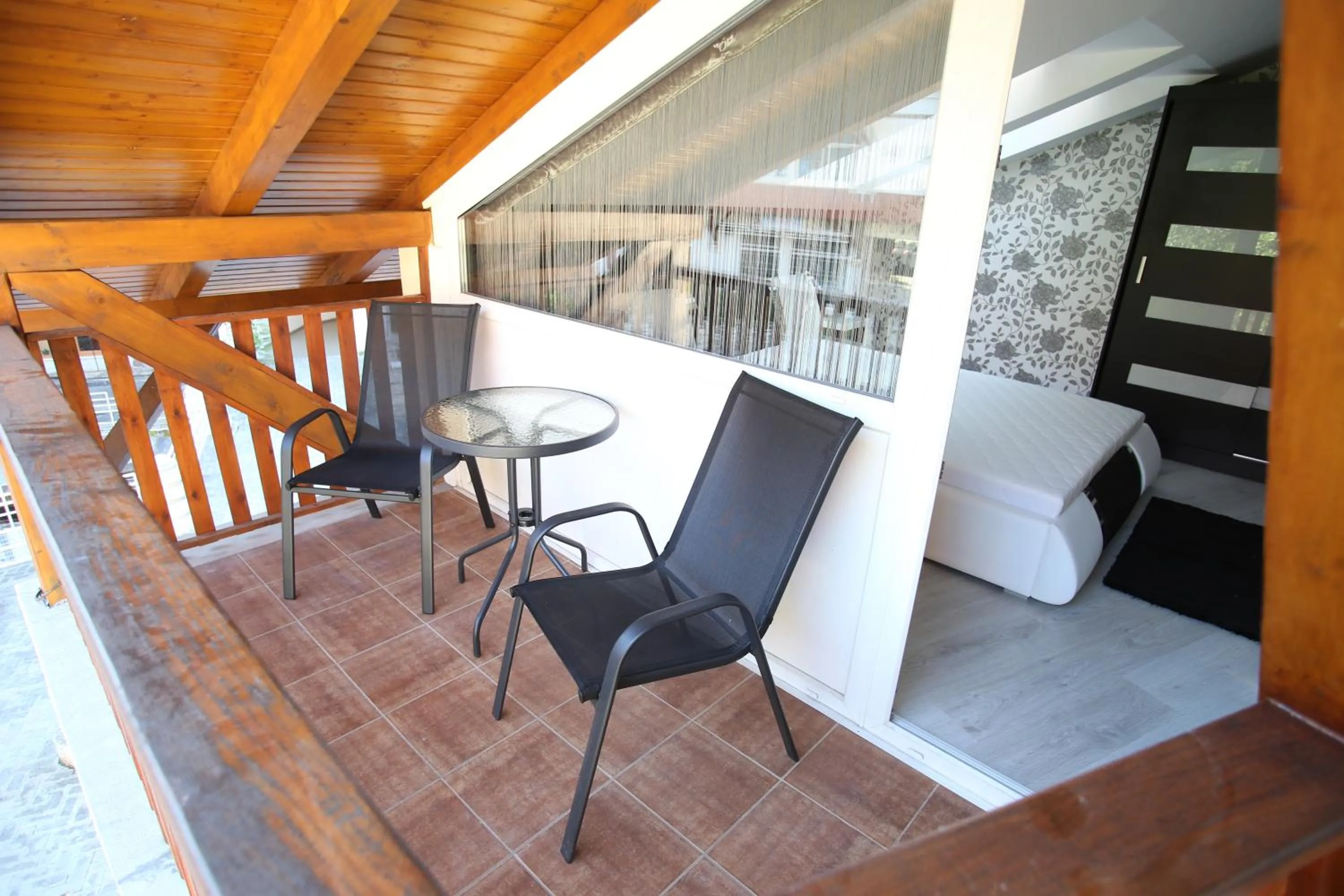 Balcony/Terrace in Centrum Lux Apartman