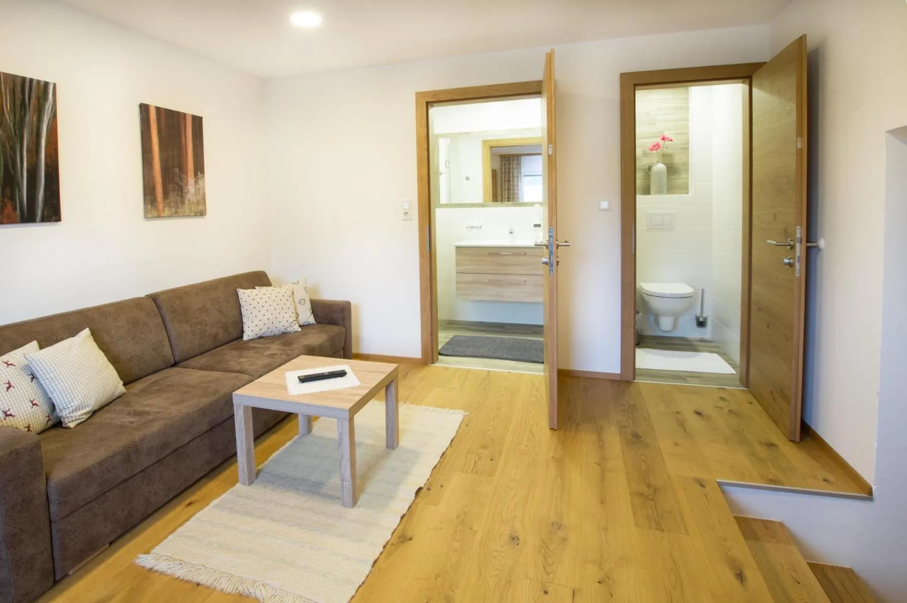 Shower in Ferienhof HINTERSTRASSER