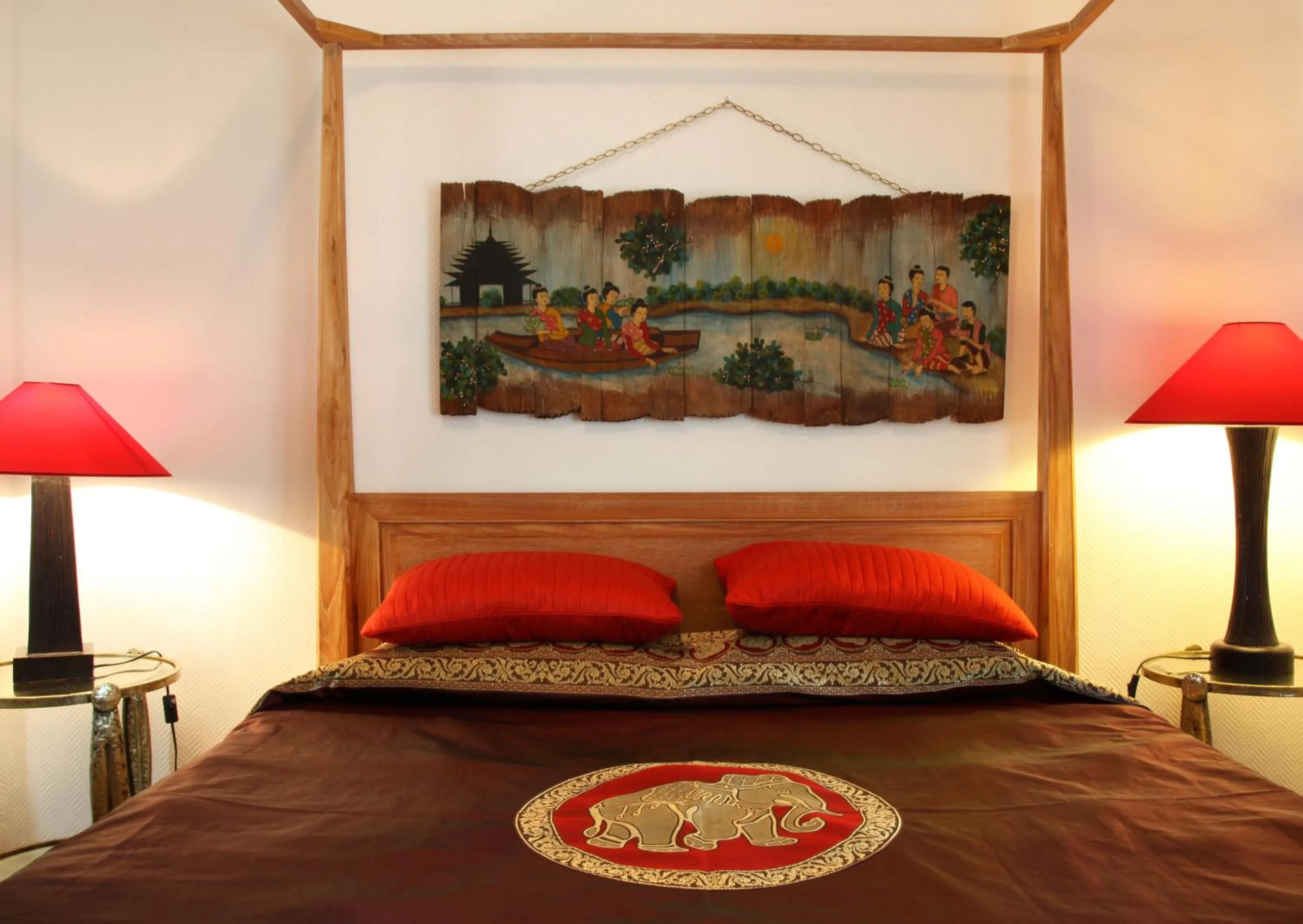 Decorative detail in Castel De Siam