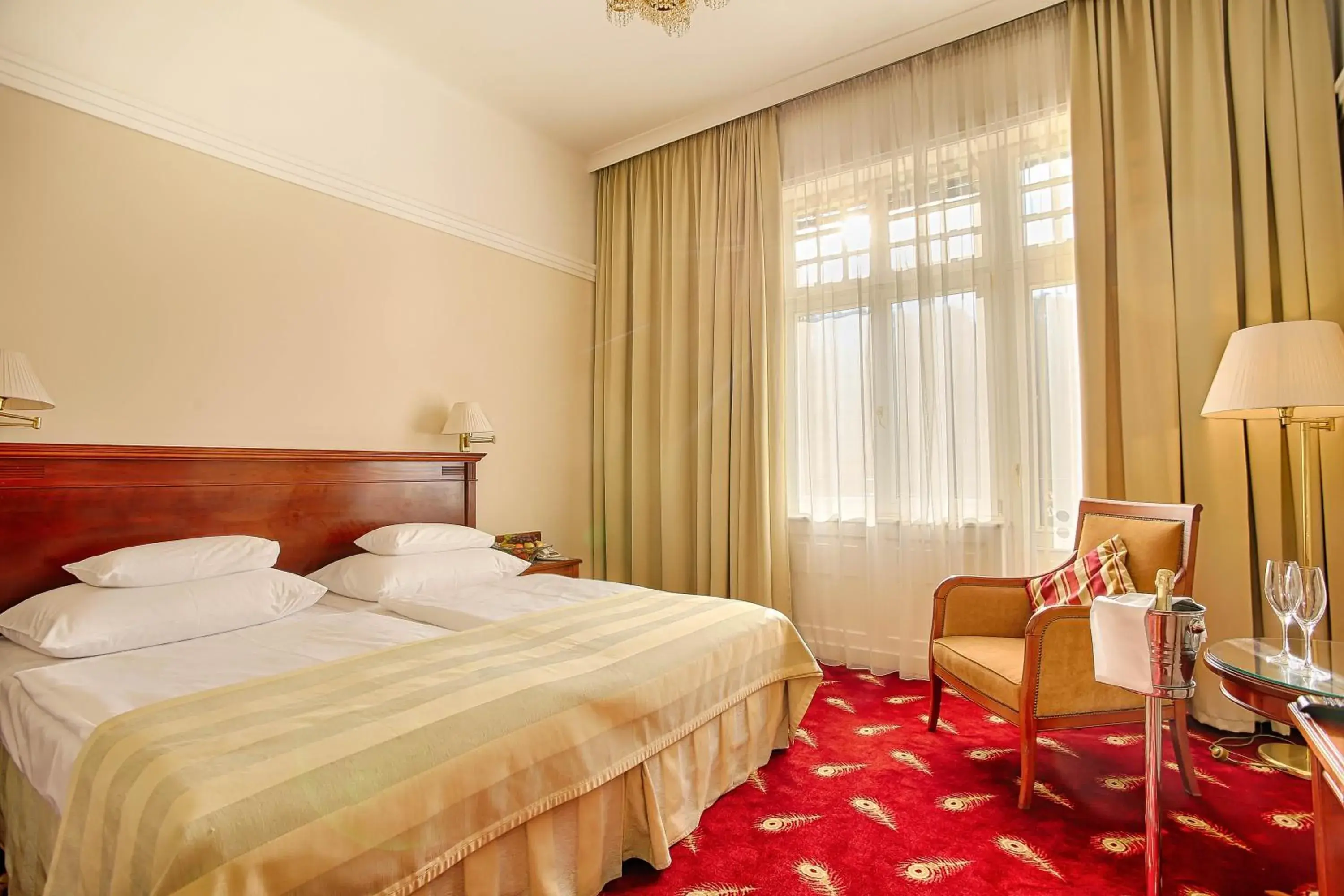 Deluxe Double Room with Wellness Access - single occupancy in Ensana Thermia Palace Deluxe Double Room with Wellness Access - single occupancy in Ensana Thermia Palace