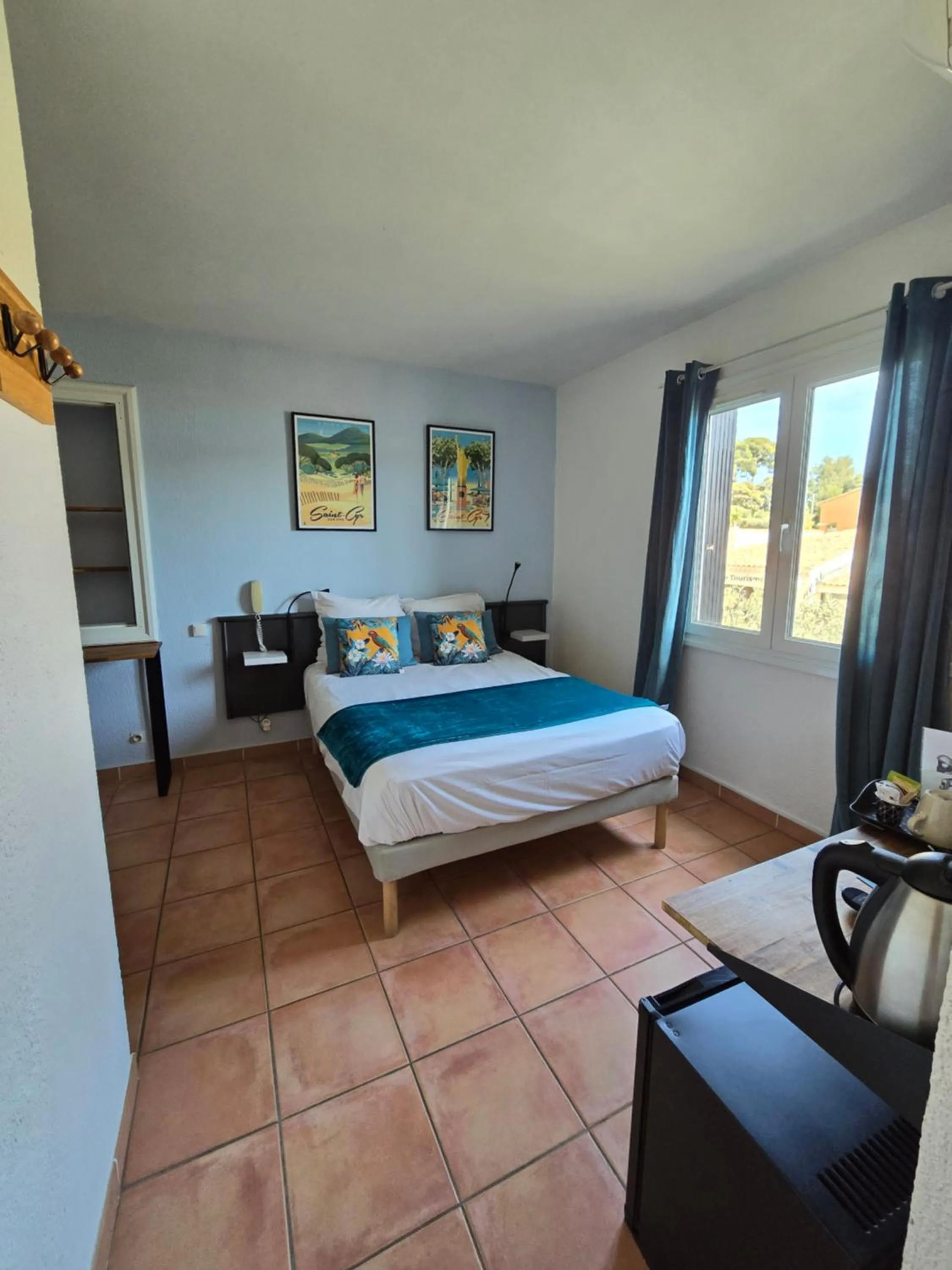 Bedroom, Bed in Hotel Chanteplage