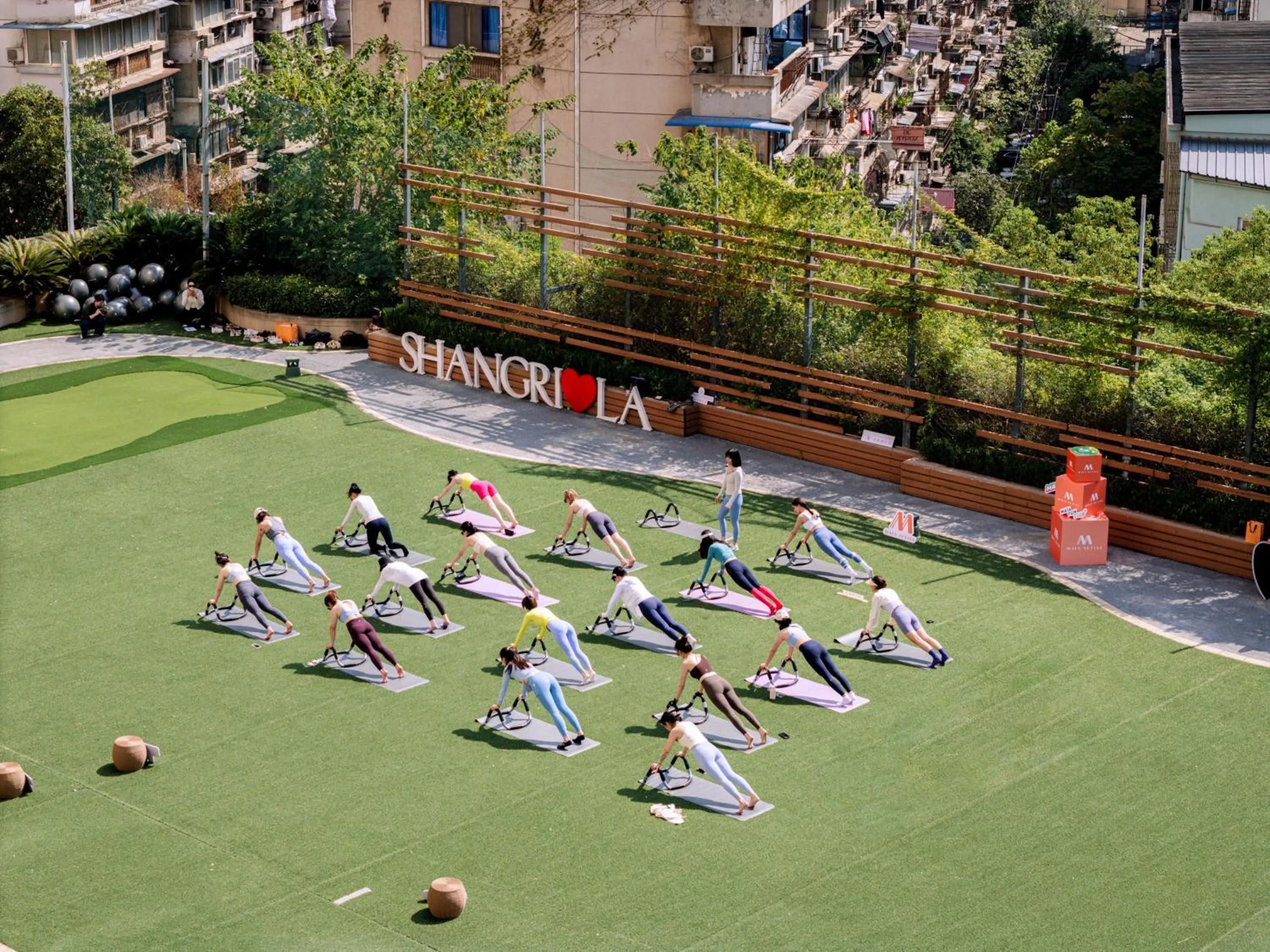 Fitness centre/facilities in Shangri-La Wuhan