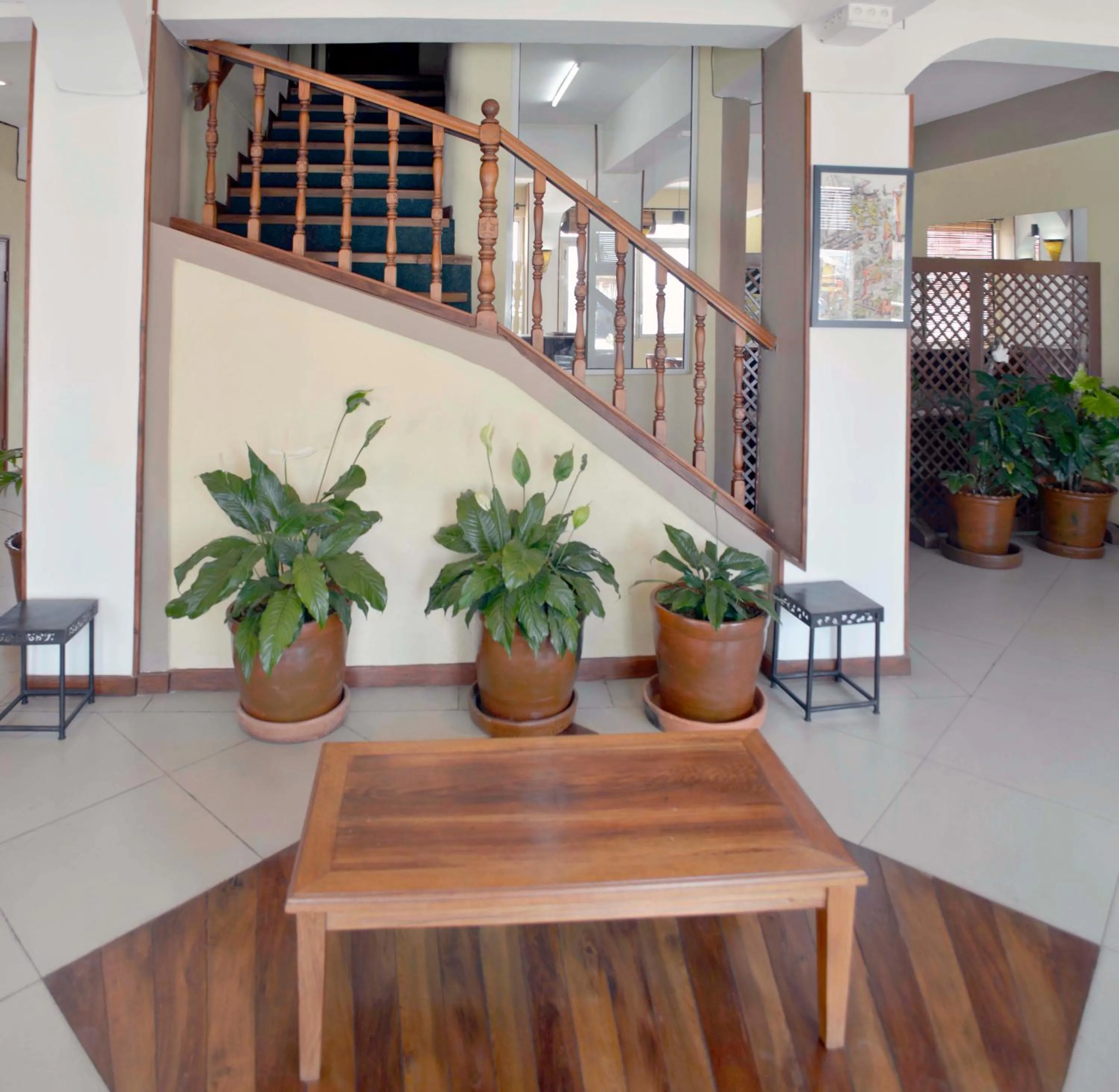 Lobby or reception in A l'hotel