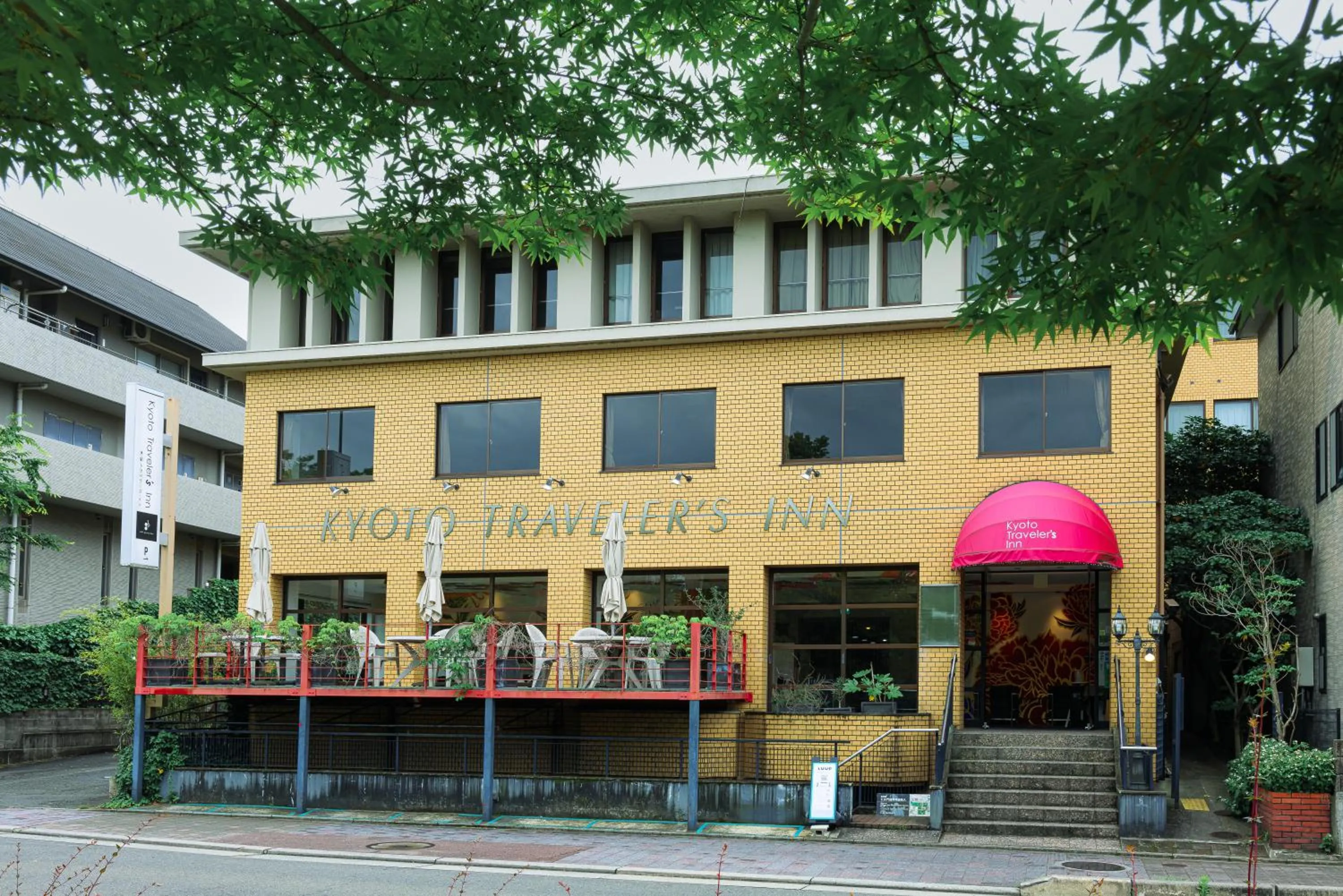 Property building in Kyoto Travellers Inn