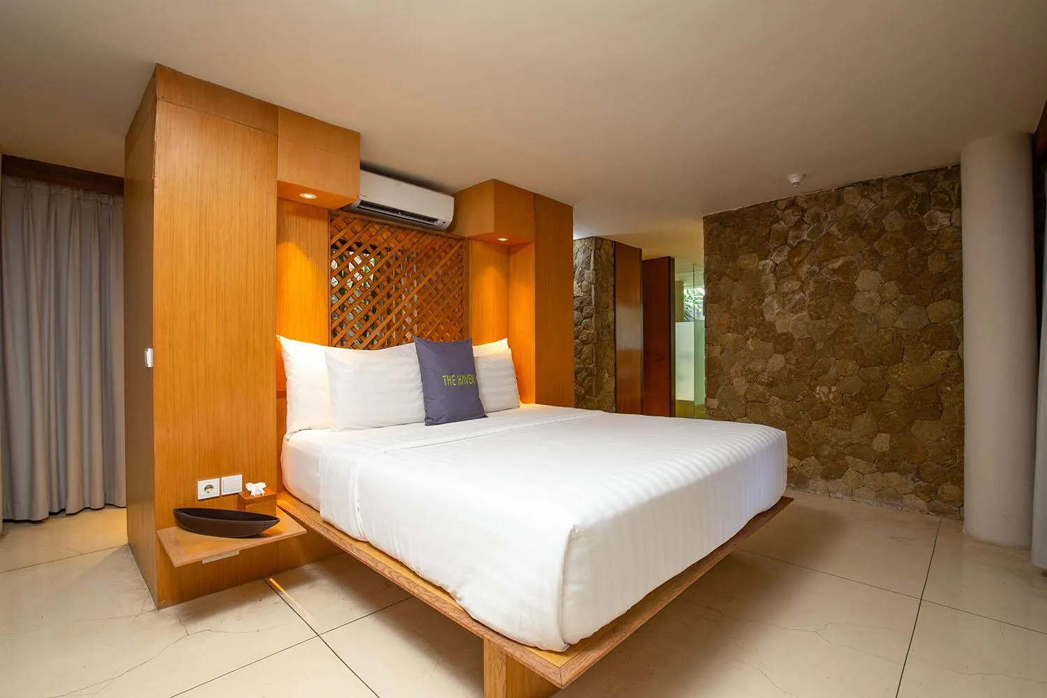 Bed in THE HAVEN Bali Seminyak