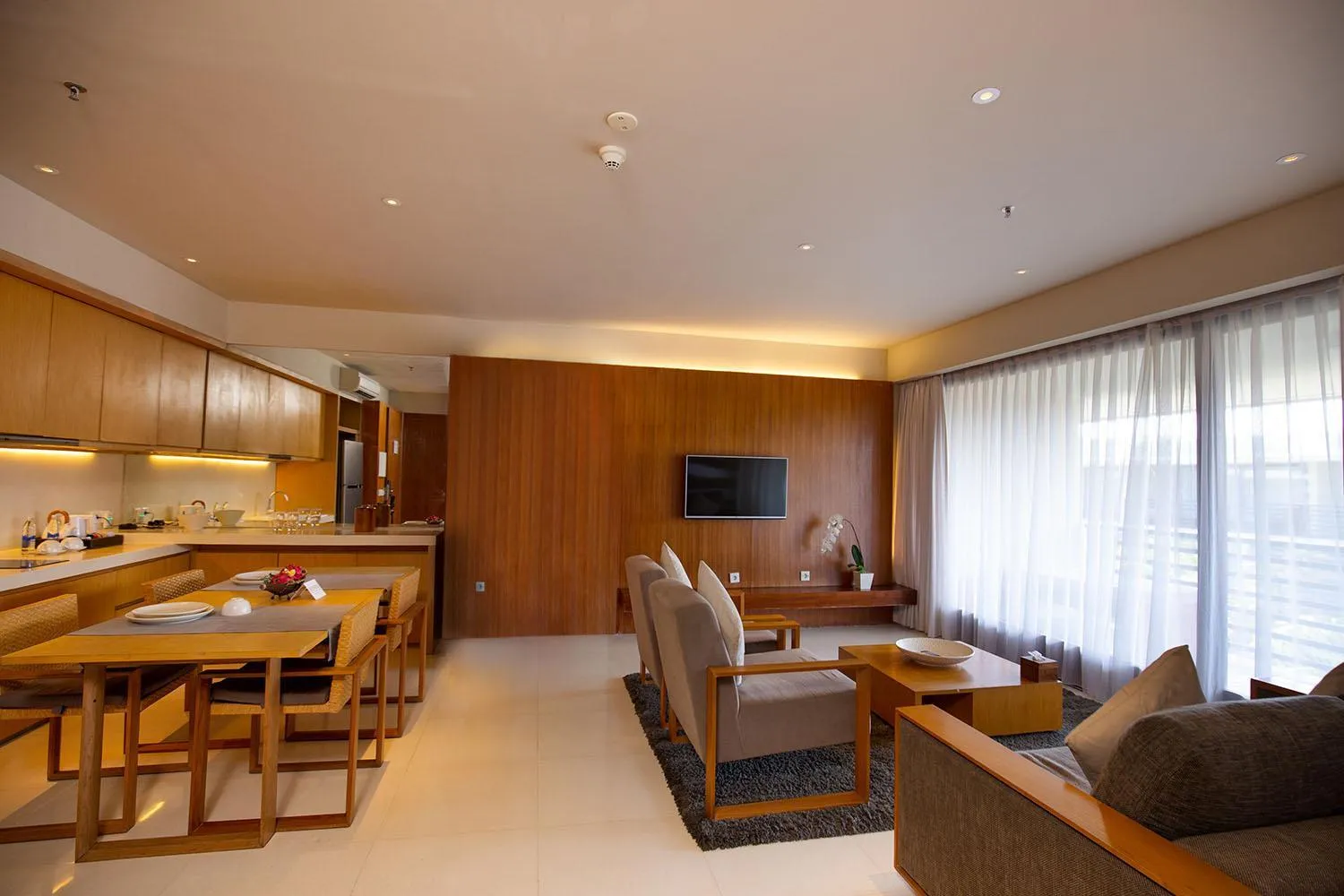 Communal lounge/ TV room in THE HAVEN Bali Seminyak