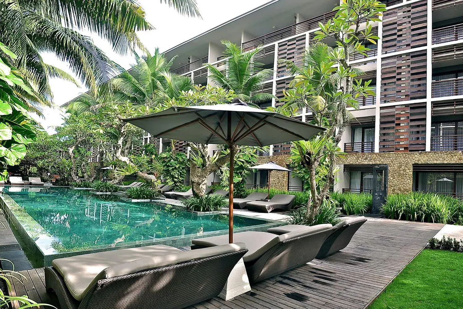 Swimming pool in THE HAVEN Bali Seminyak Swimming pool in THE HAVEN Bali Seminyak