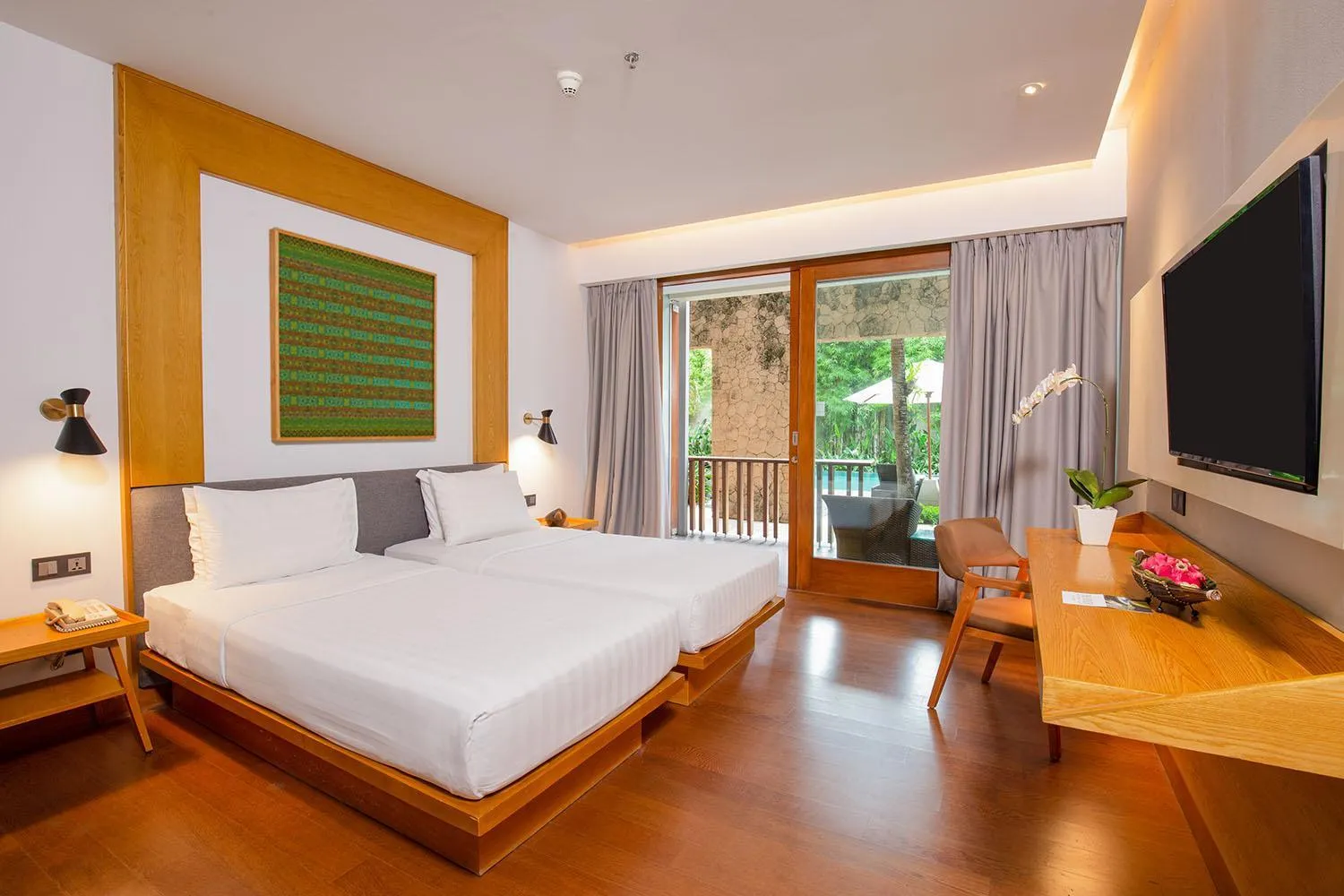 Bed in THE HAVEN Bali Seminyak