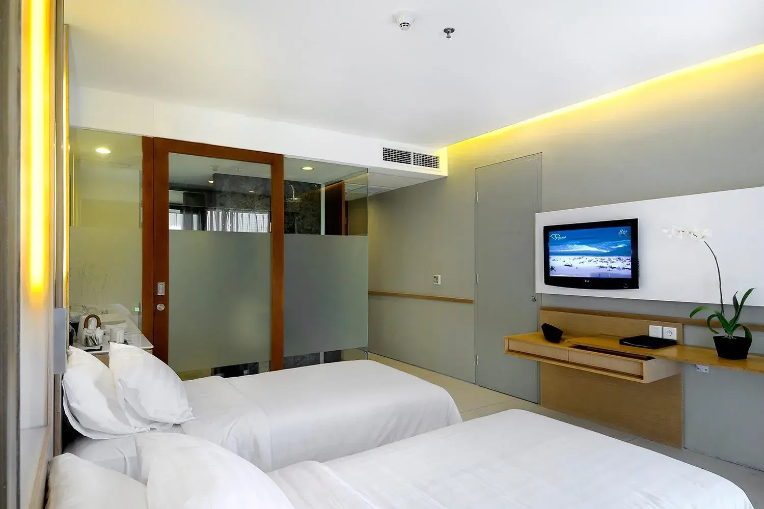 Bed in THE HAVEN Bali Seminyak Bed in THE HAVEN Bali Seminyak