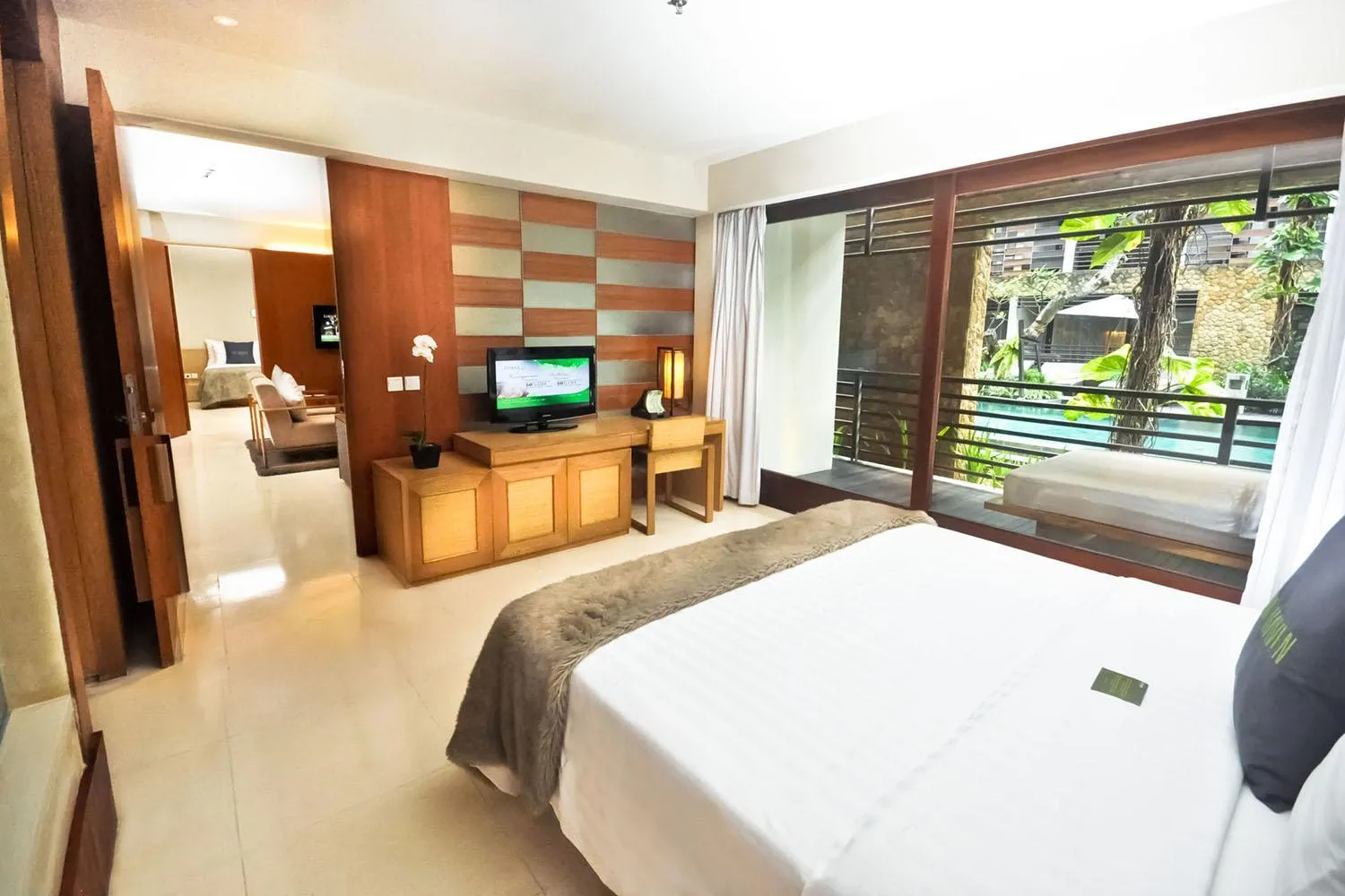 TV and multimedia, Bed in THE HAVEN Bali Seminyak