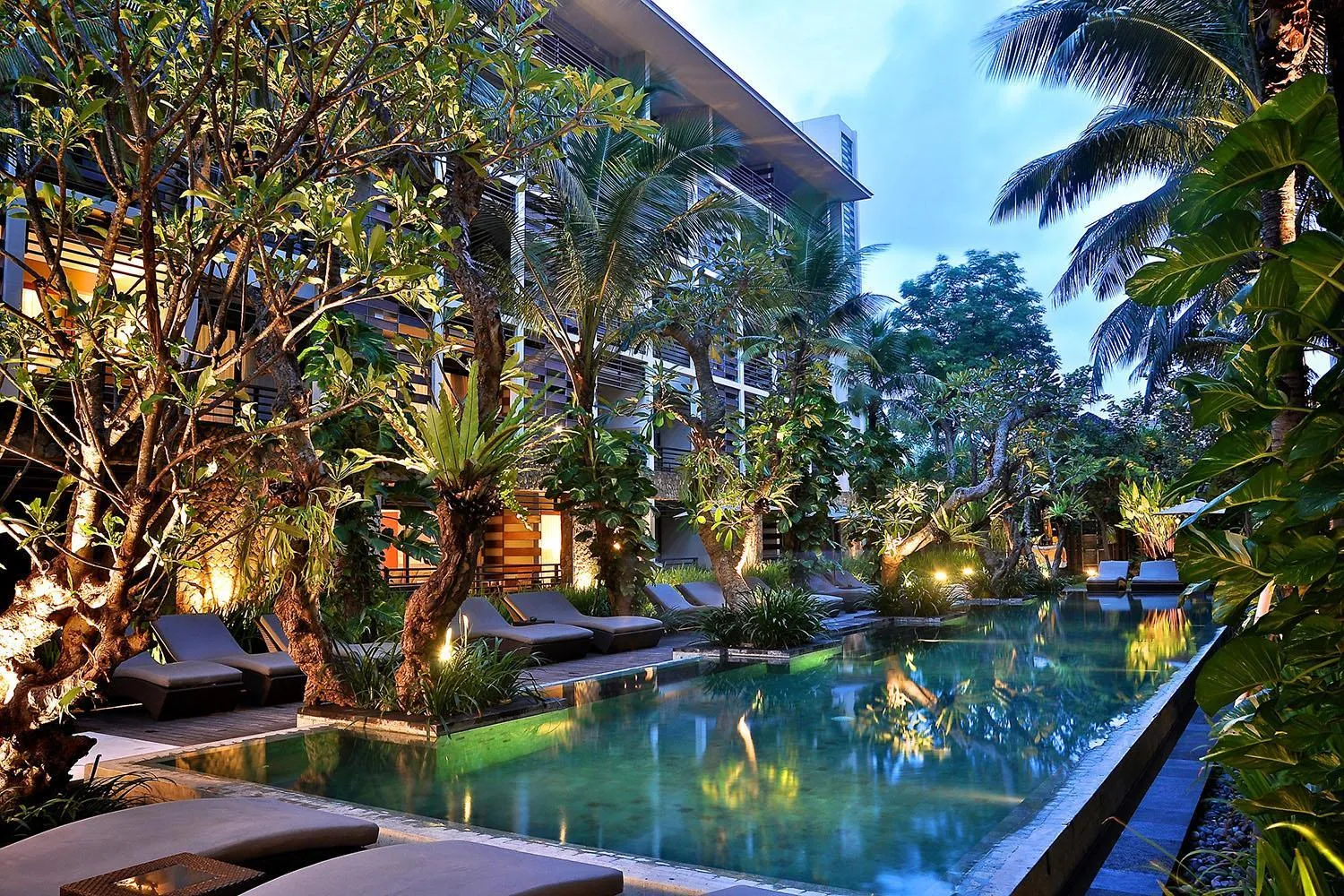 Swimming pool in THE HAVEN Bali Seminyak