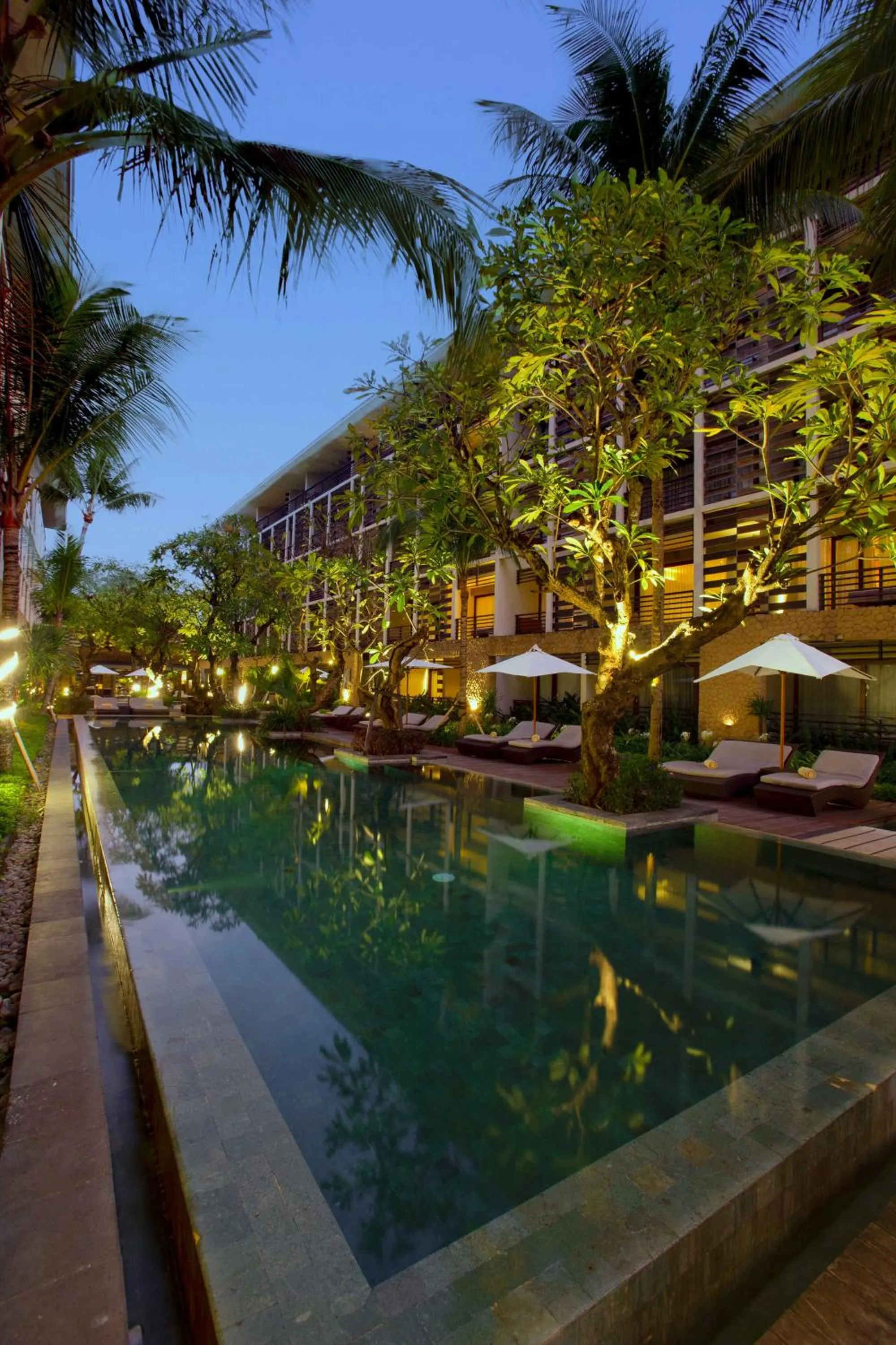 Swimming pool in THE HAVEN Bali Seminyak