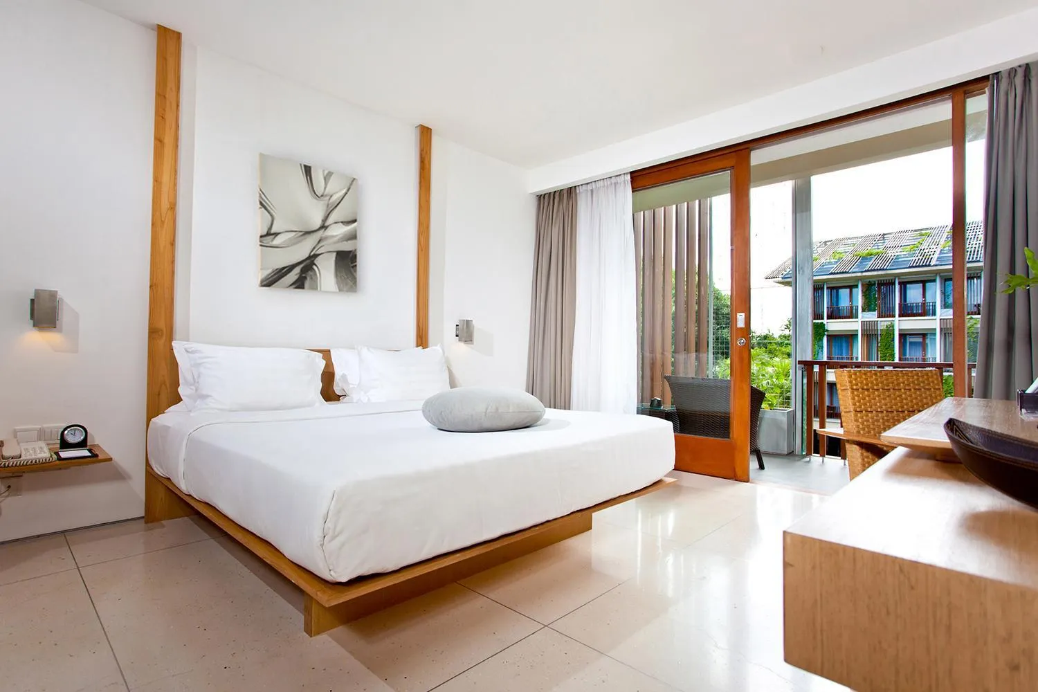 View (from property/room), Bed in THE HAVEN Bali Seminyak