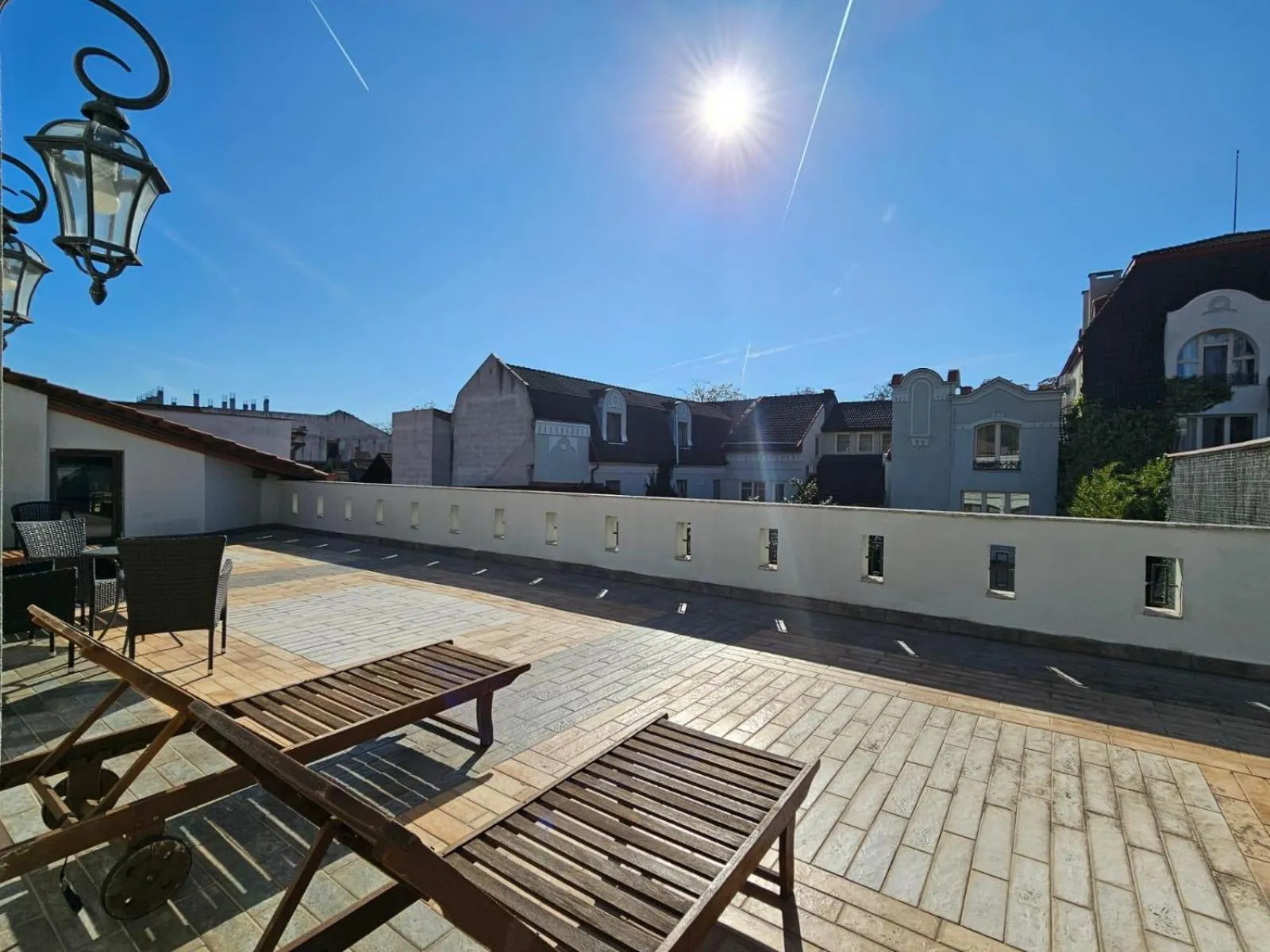 Balcony/Terrace in The Elite - Oradea's Legendary Hotel