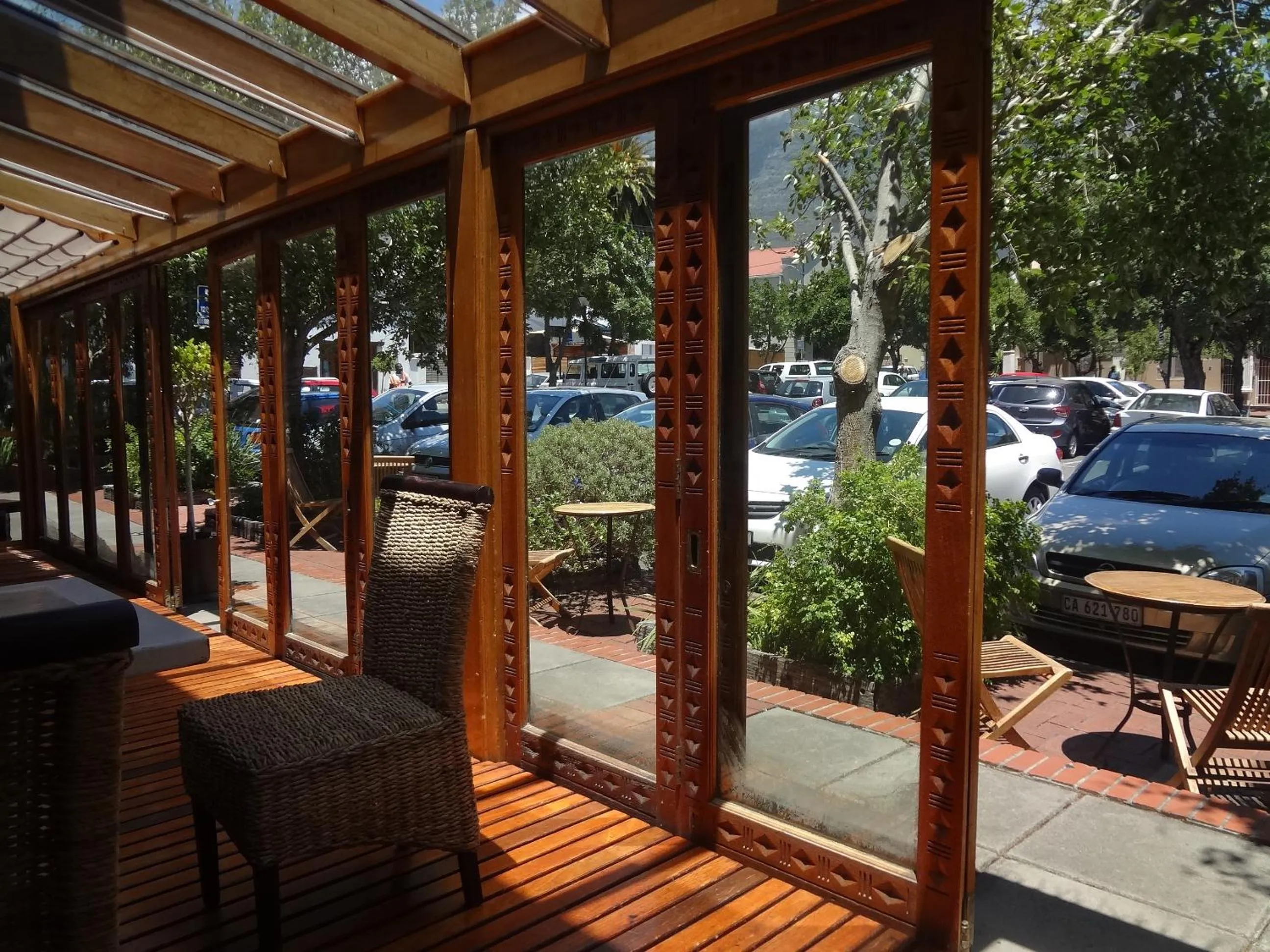 Patio in iKhaya Boutique Hotel