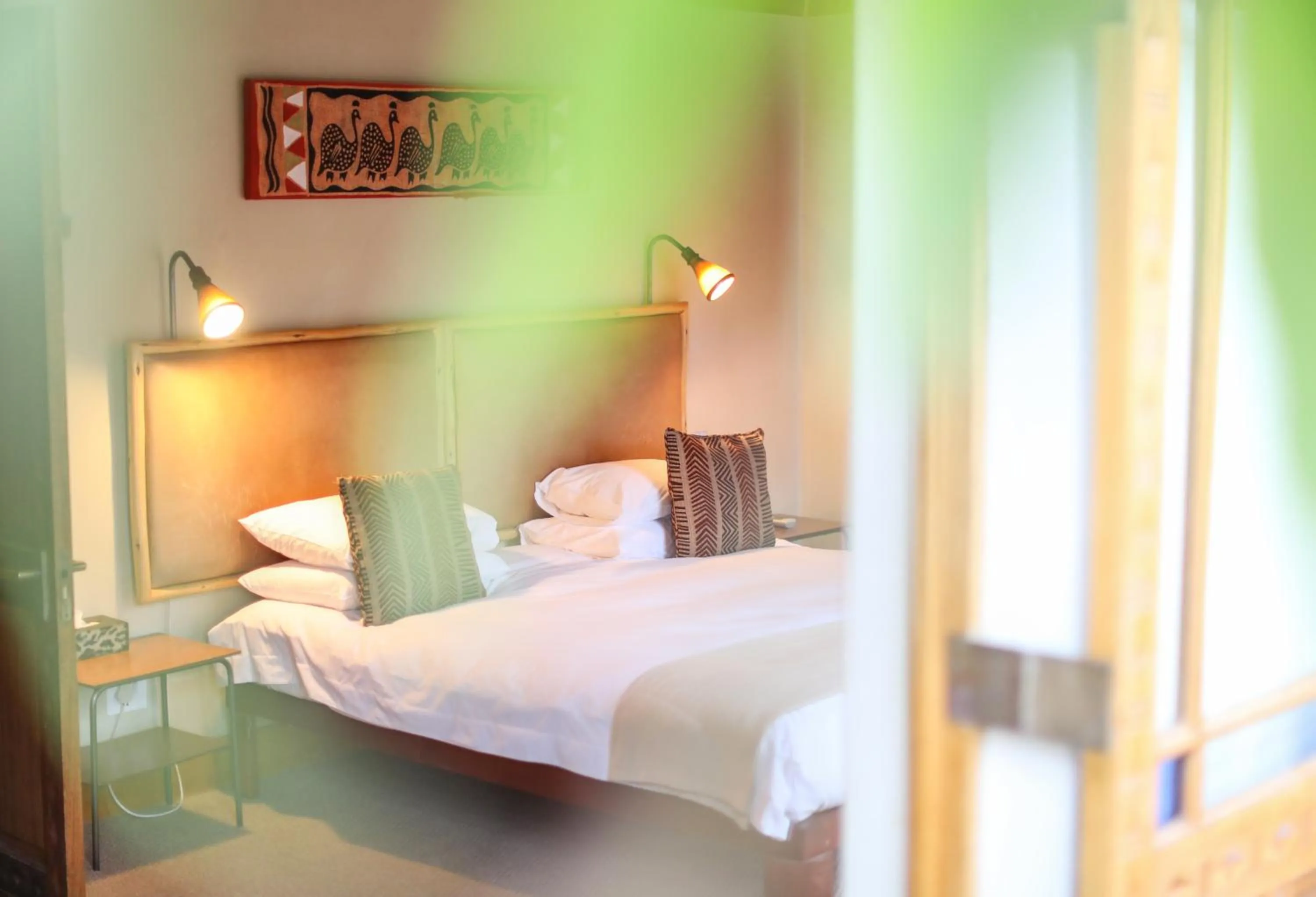 Bed in iKhaya Boutique Hotel