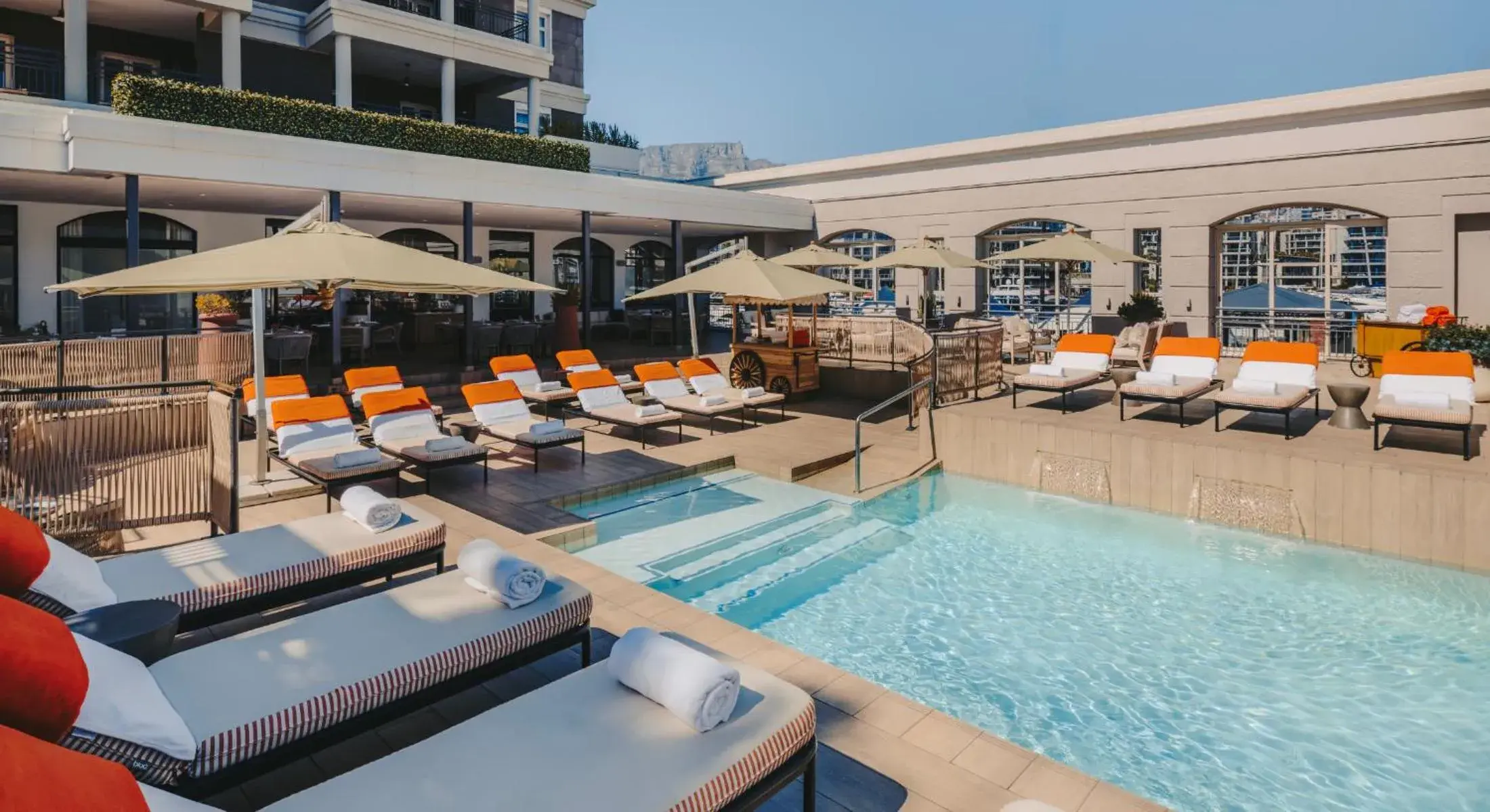 Swimming pool in Cape Grace, A Fairmont Managed Hotel Swimming pool in Cape Grace, A Fairmont Managed Hotel