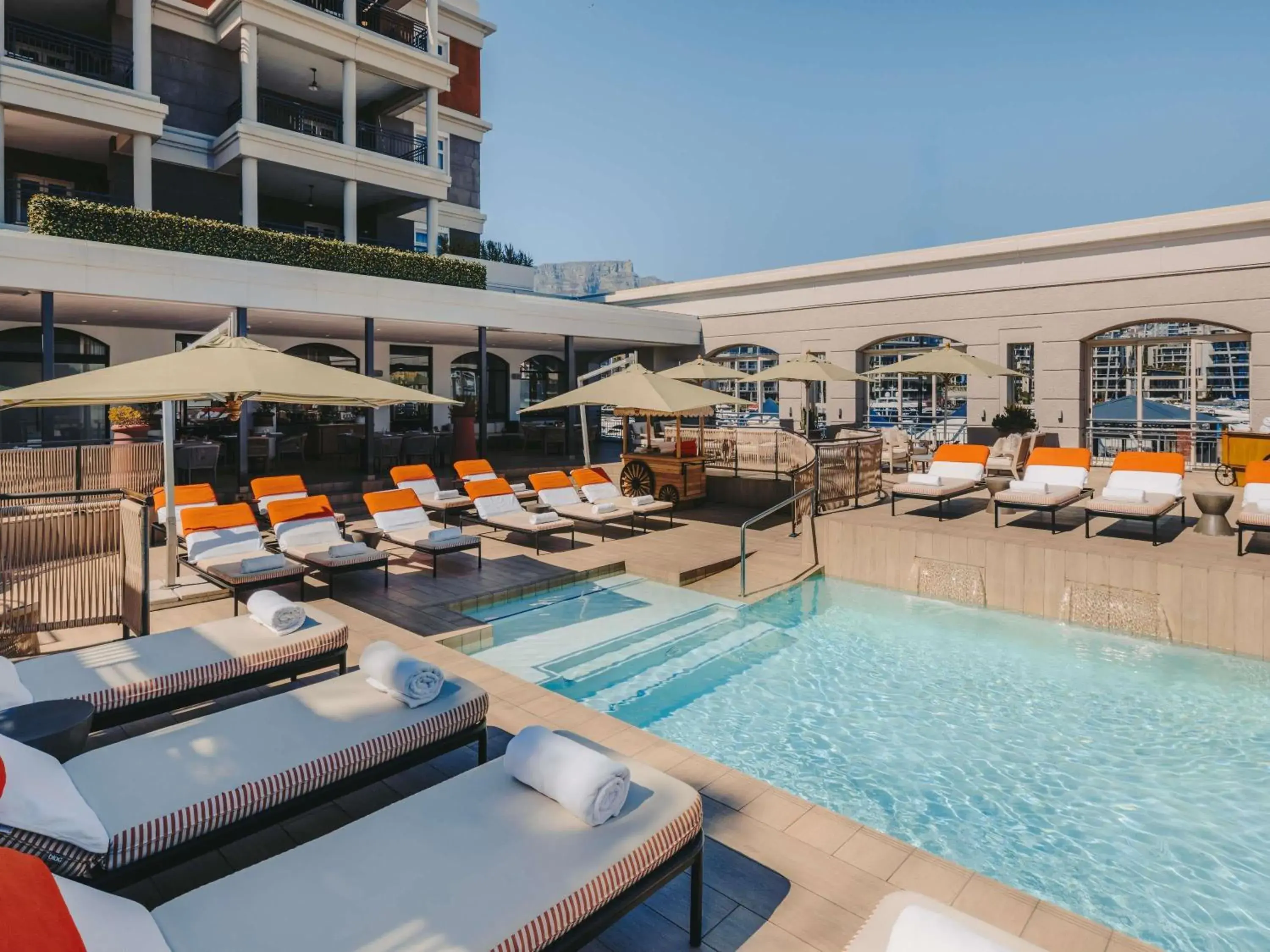 Pool view in Cape Grace, A Fairmont Managed Hotel Pool view in Cape Grace, A Fairmont Managed Hotel