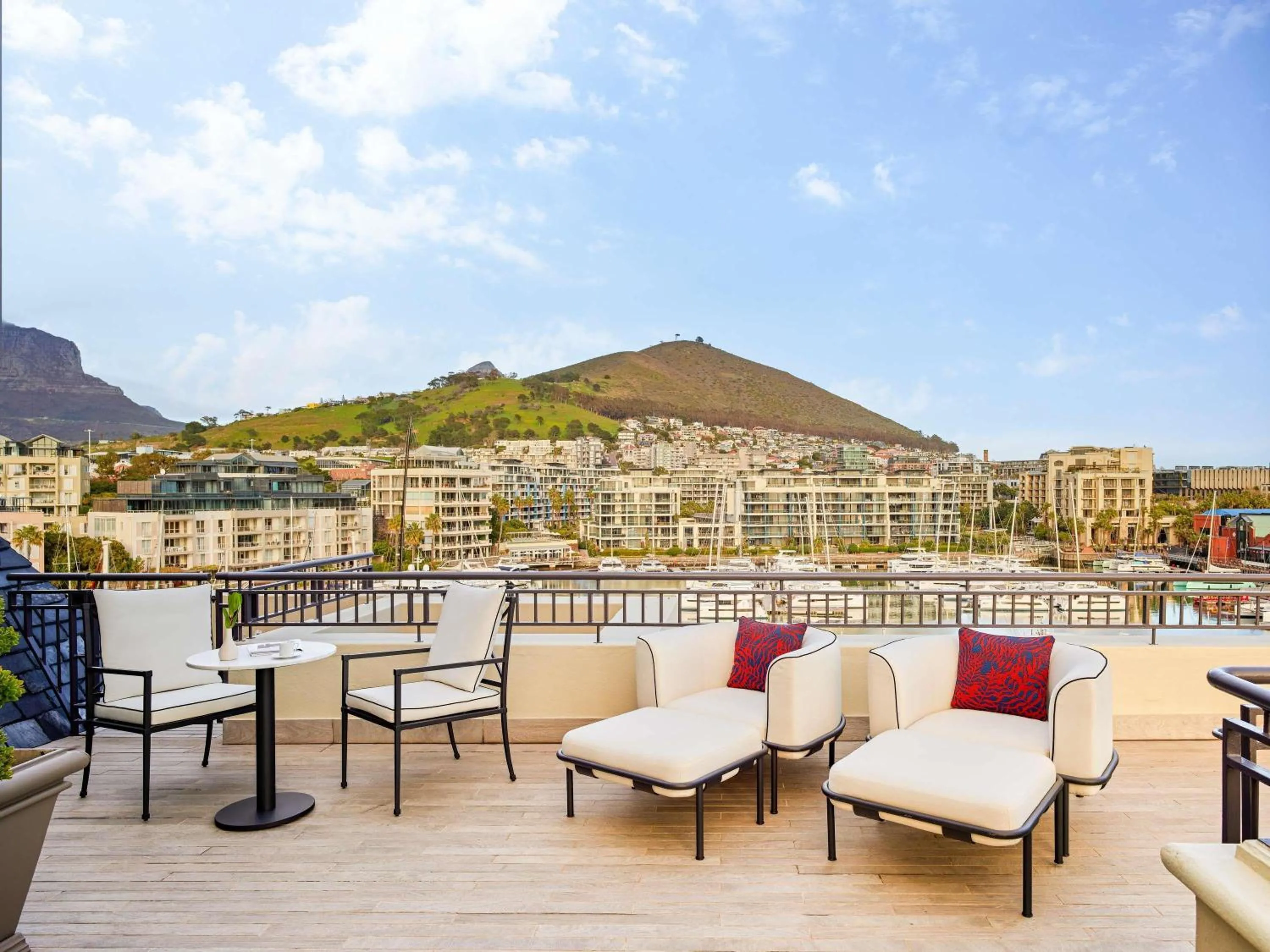 Balcony/Terrace in Cape Grace, A Fairmont Managed Hotel