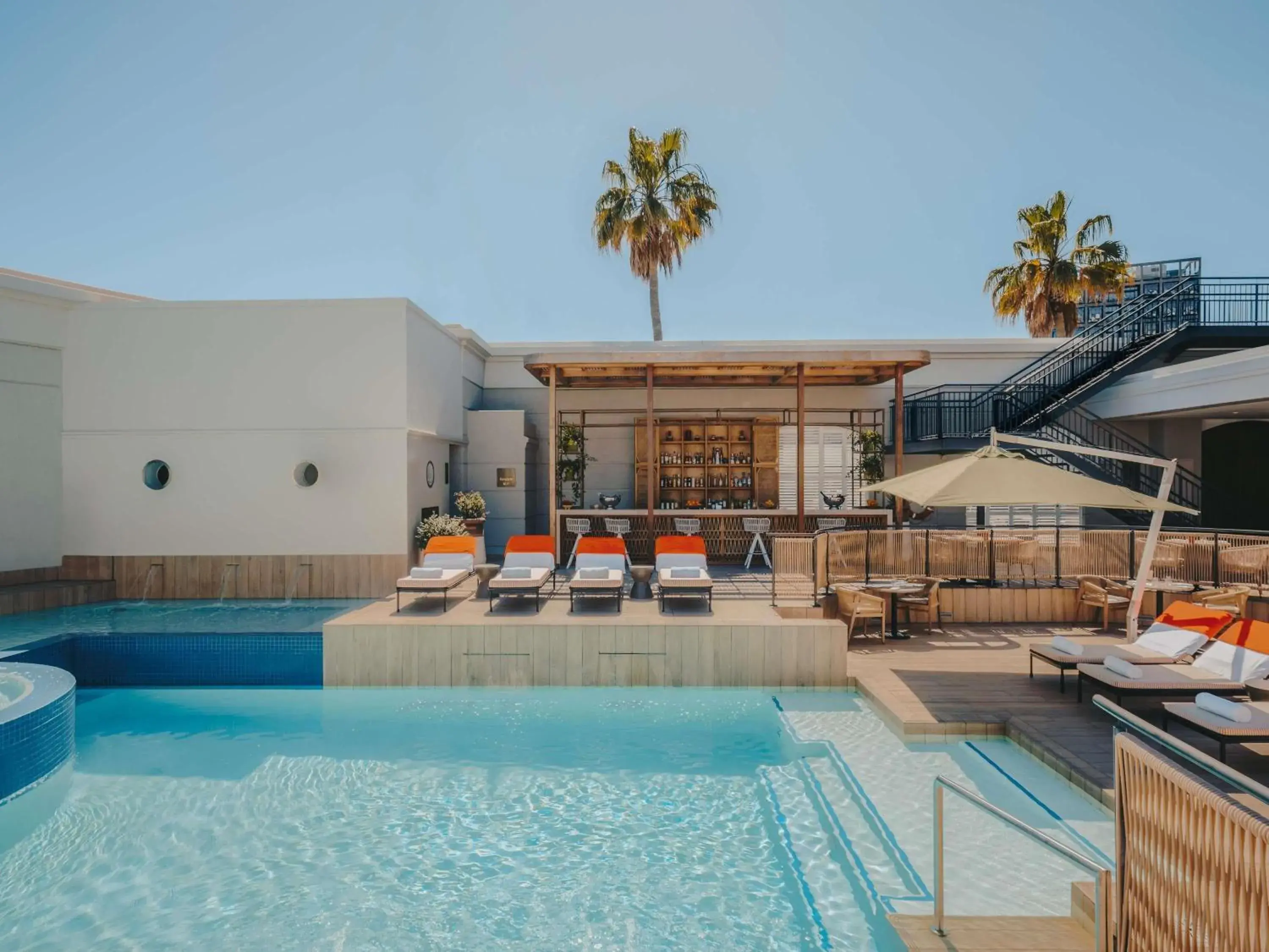 Pool view in Cape Grace, A Fairmont Managed Hotel Pool view in Cape Grace, A Fairmont Managed Hotel