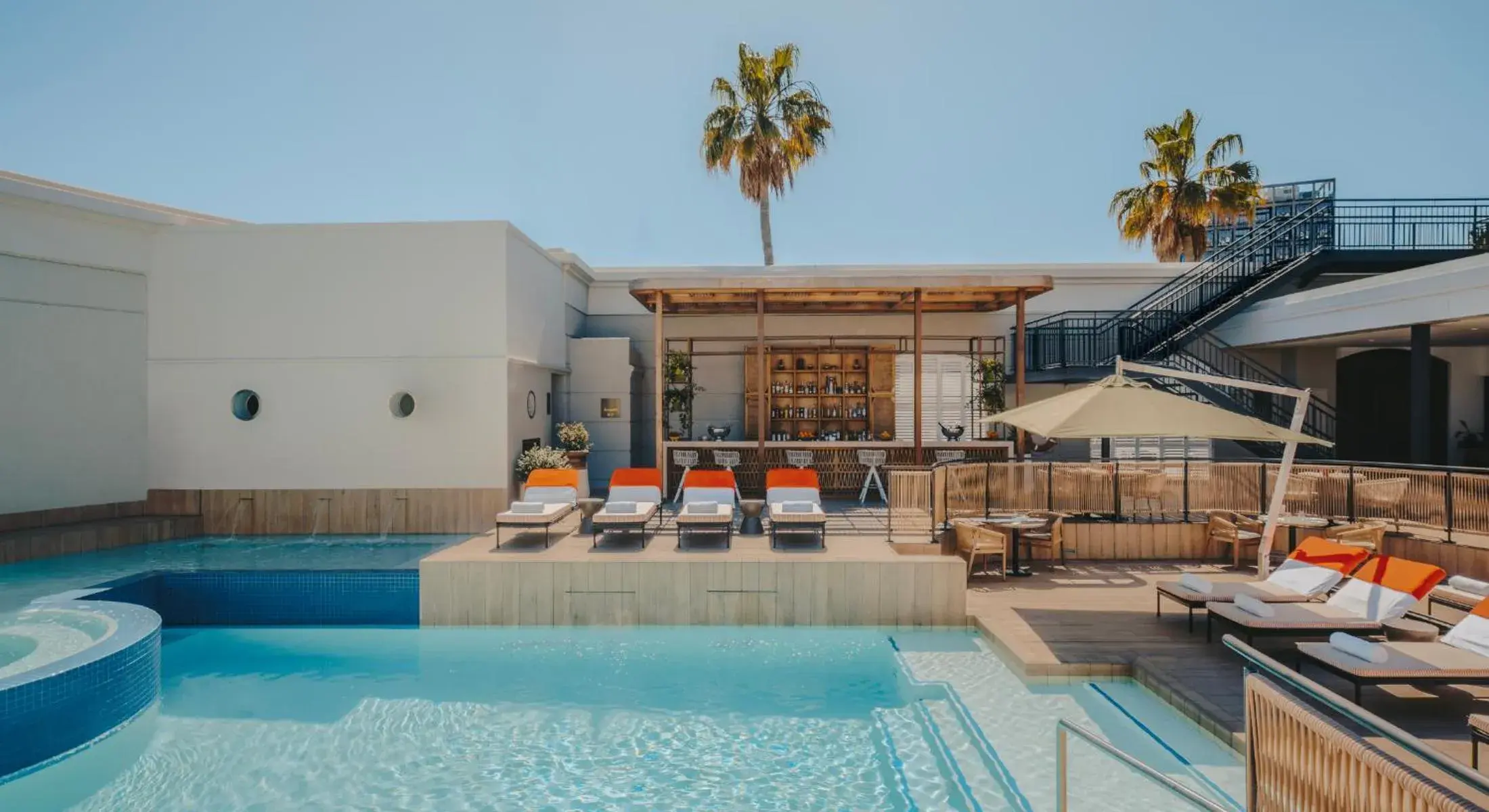 Swimming pool in Cape Grace, A Fairmont Managed Hotel Swimming pool in Cape Grace, A Fairmont Managed Hotel