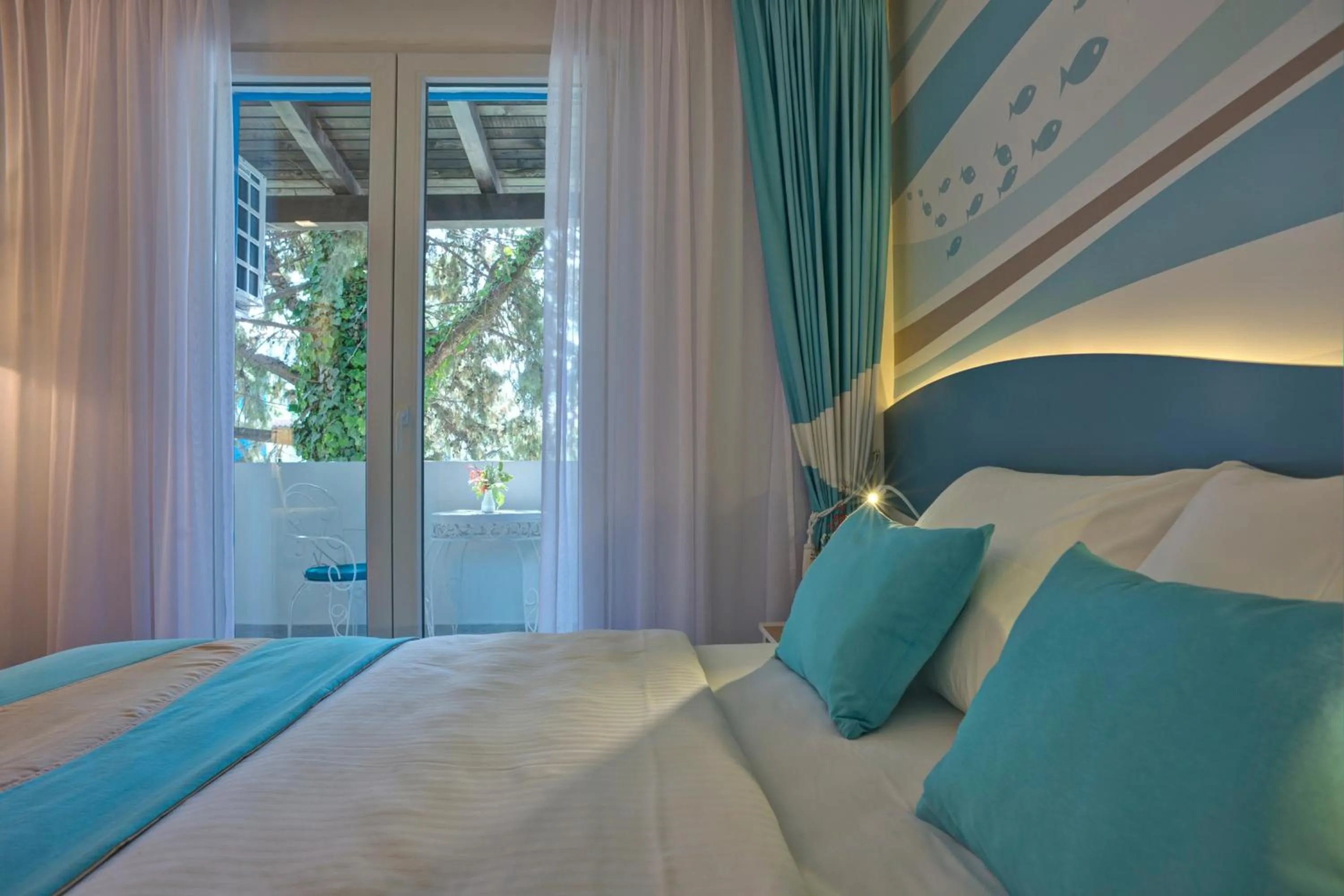 Bed in Hotel Aleksandar