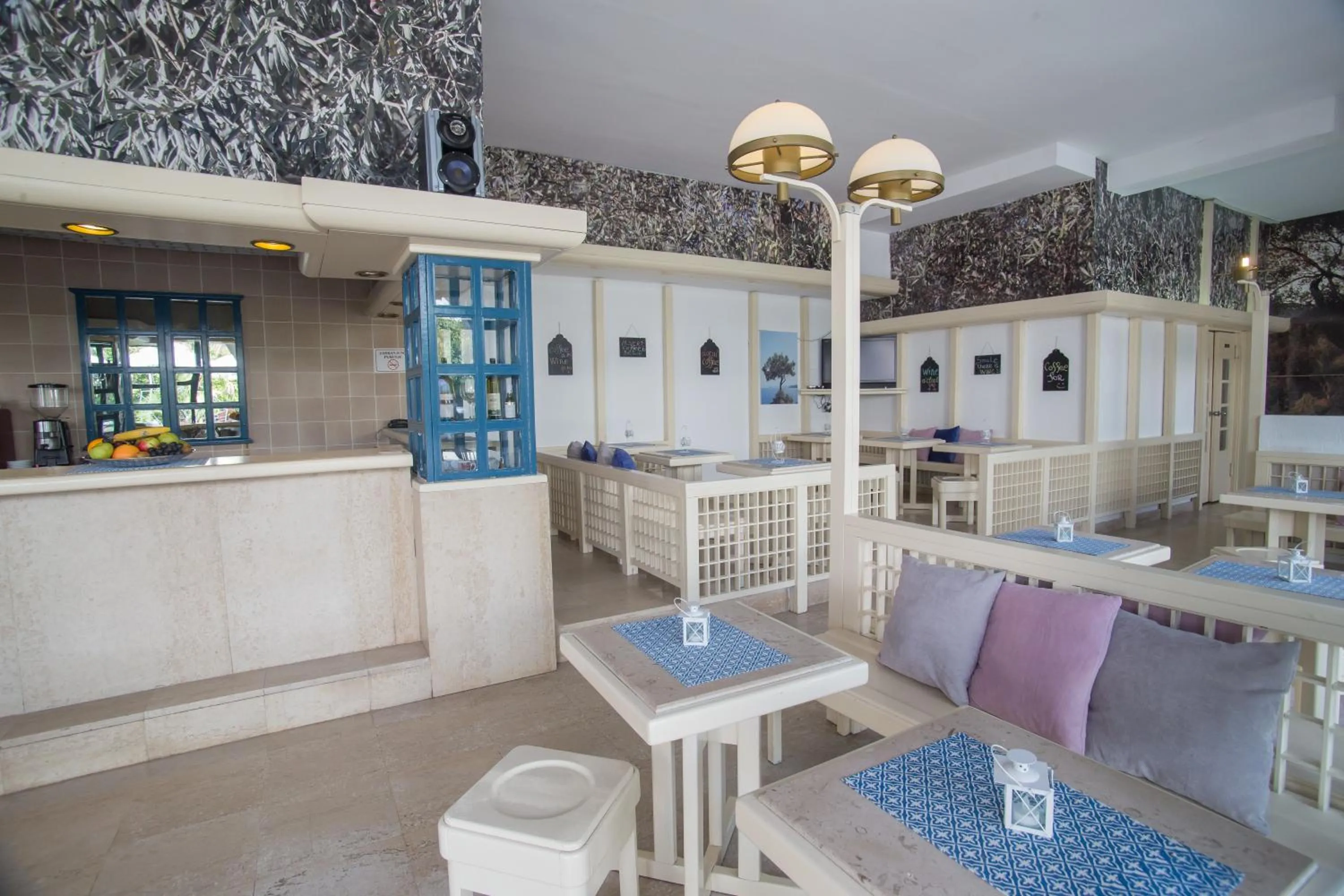 Seating area in Hotel Aleksandar