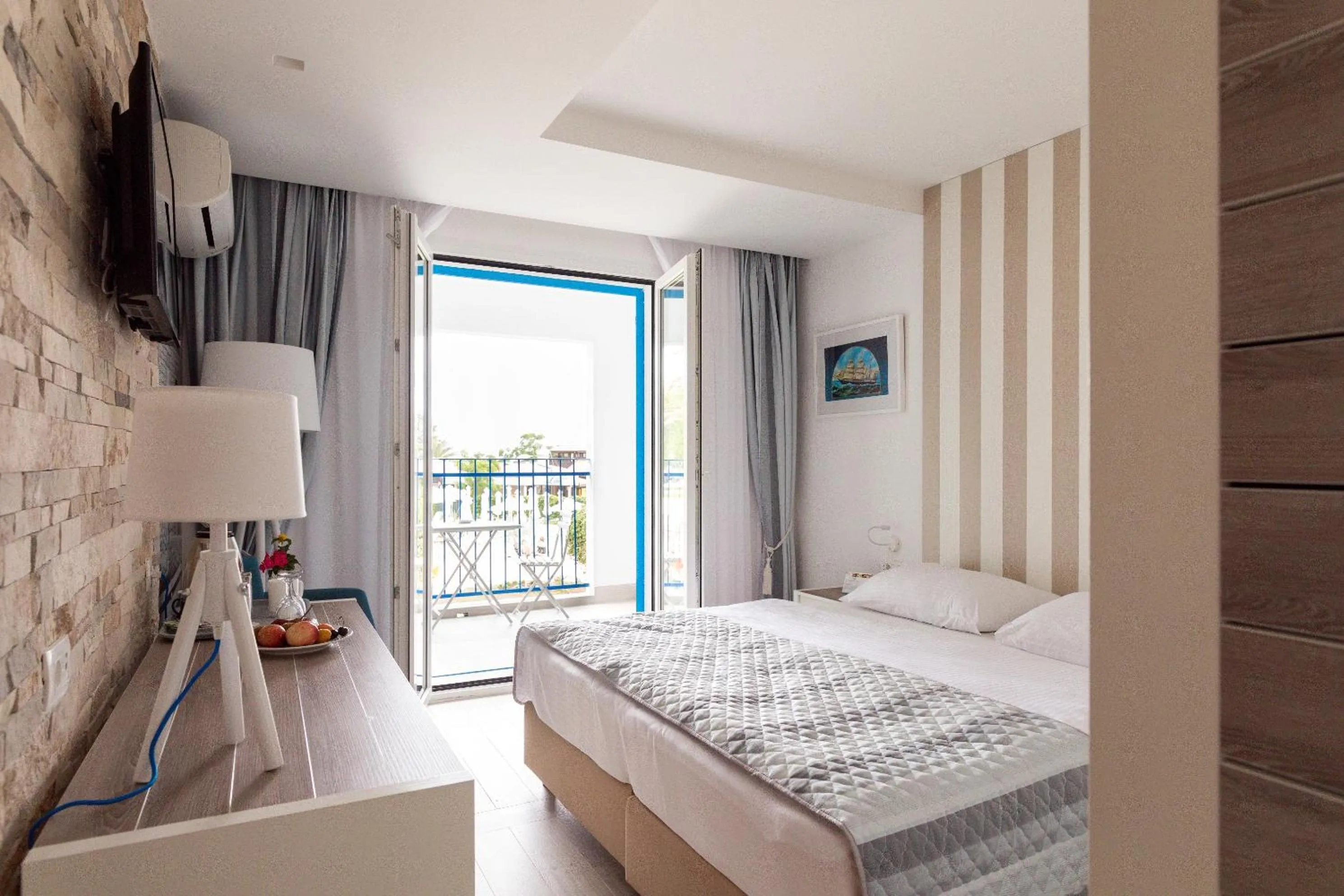 Bed in Hotel Aleksandar